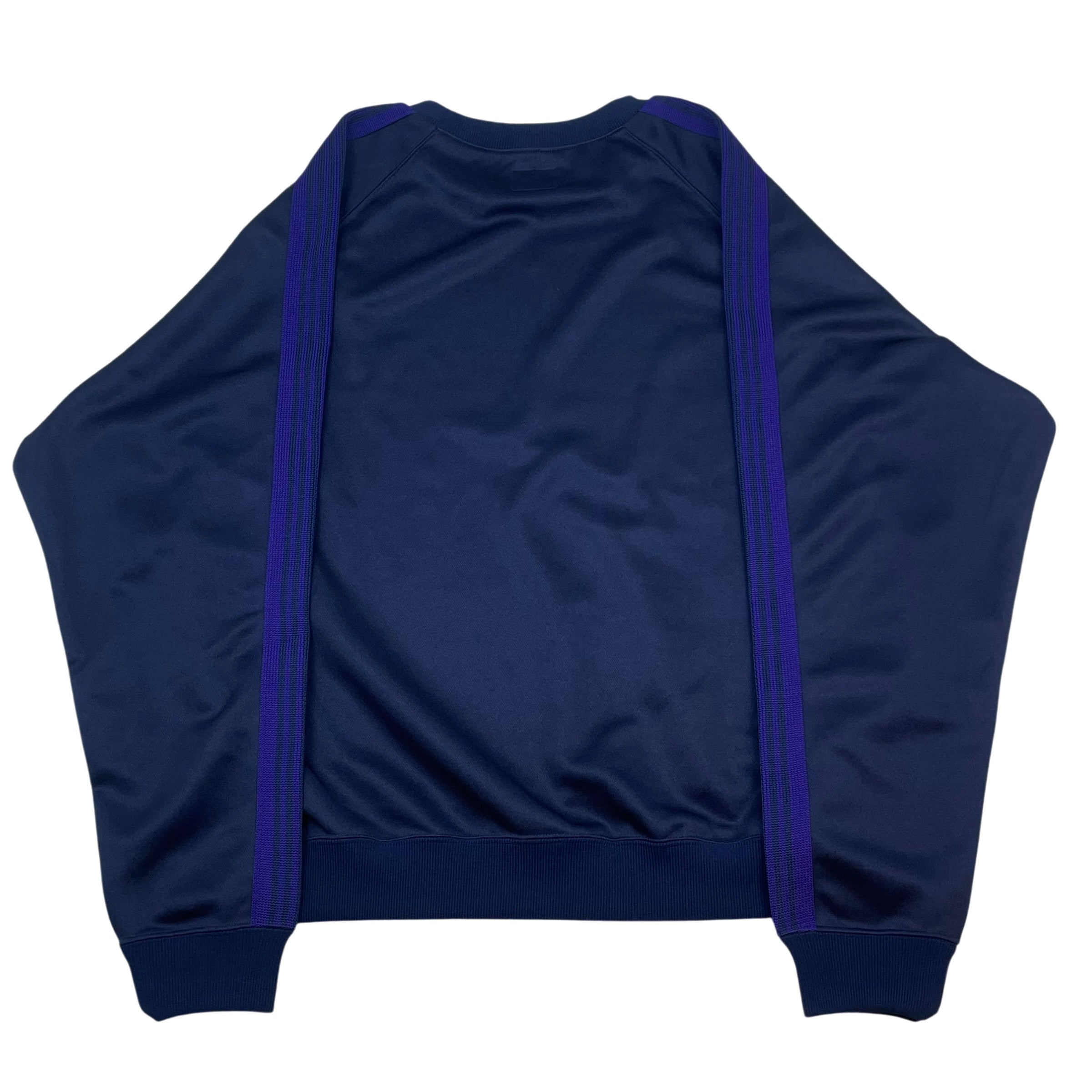 Needles Poly Smooth Crewneck Sweatshirt Purple (Size L)