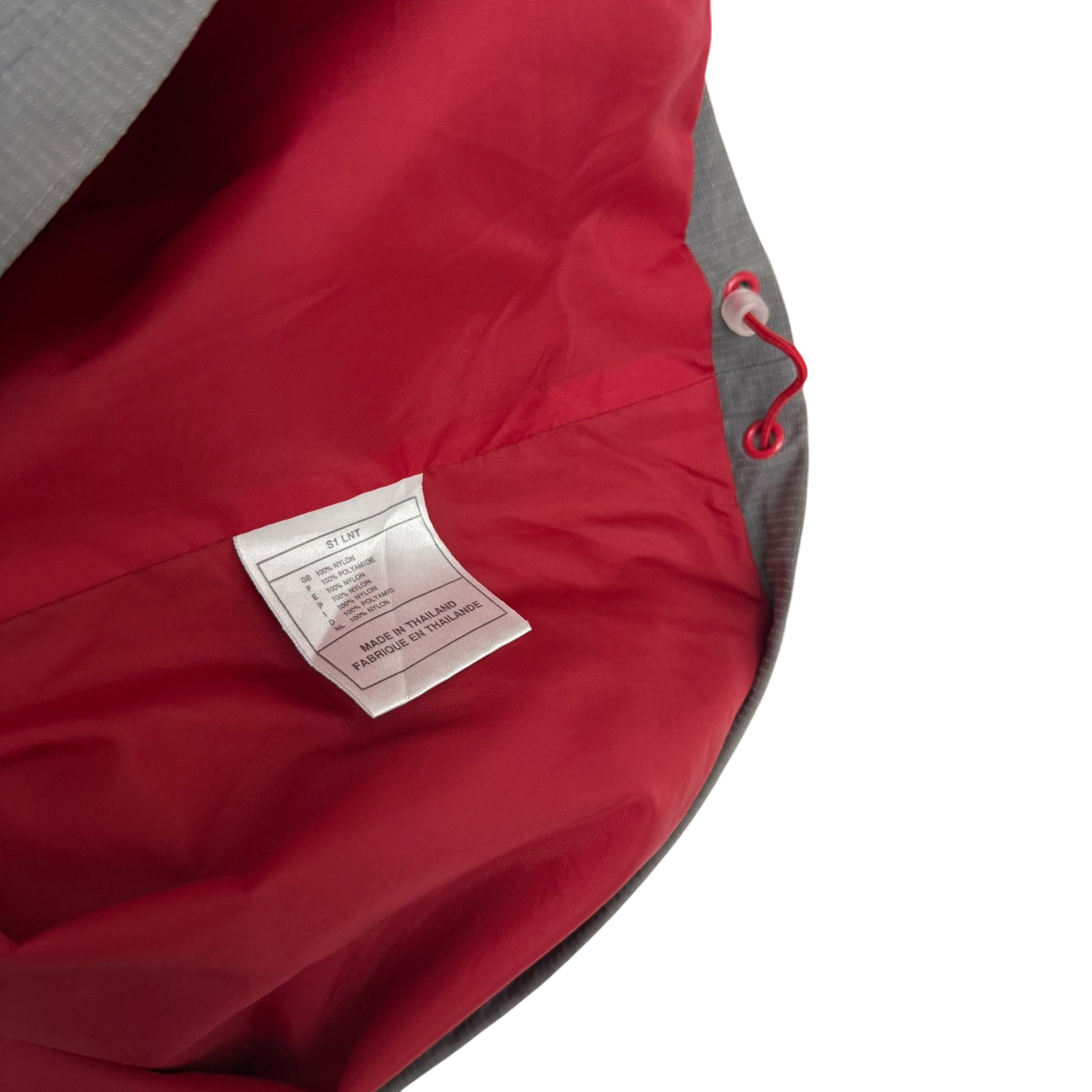 Nike Hex 00s Asymmetric Shoulder Zip Jacket Grey/Red (Size M)