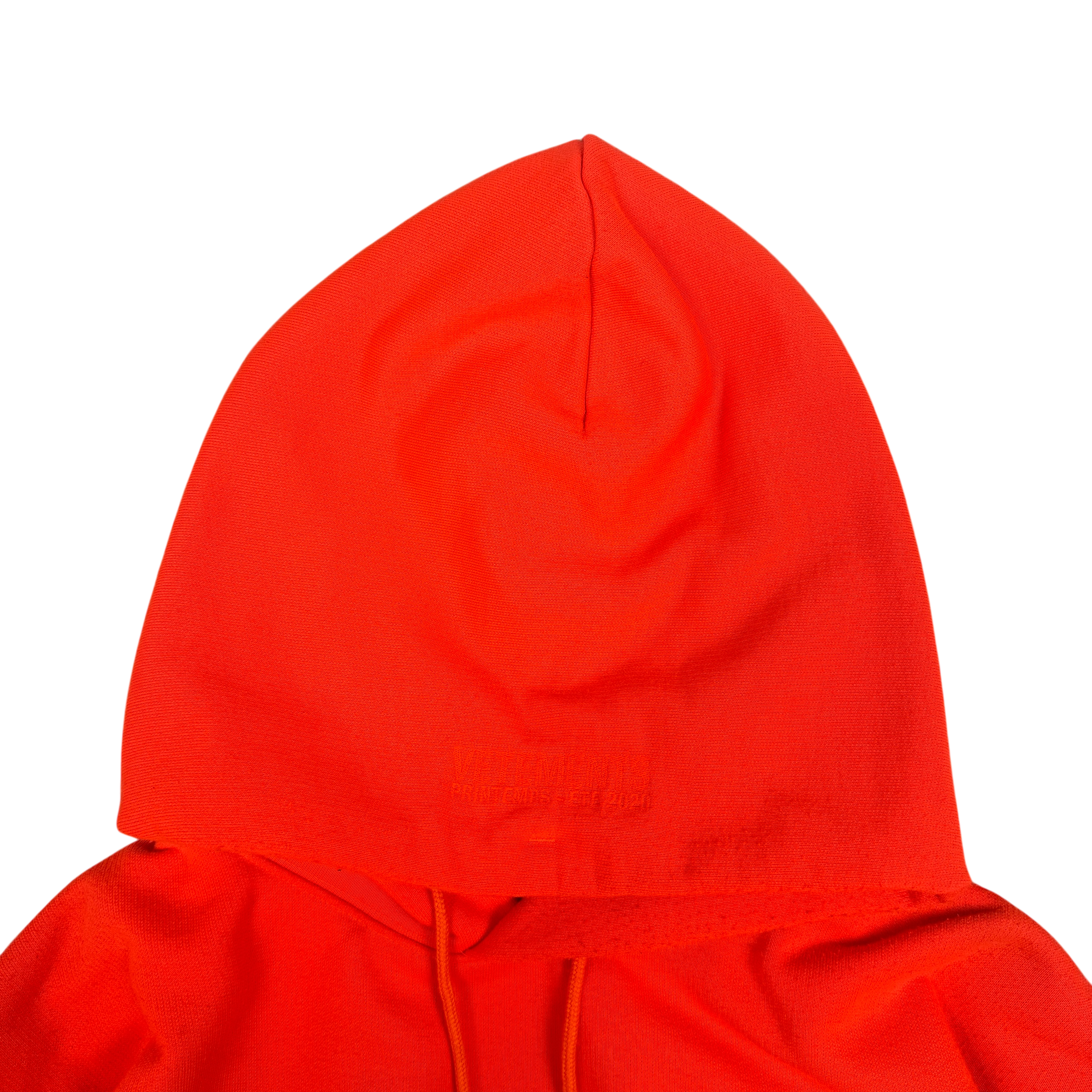 Vetements Oversized Graffiti Hoodie Orange (Fits M-XL)
