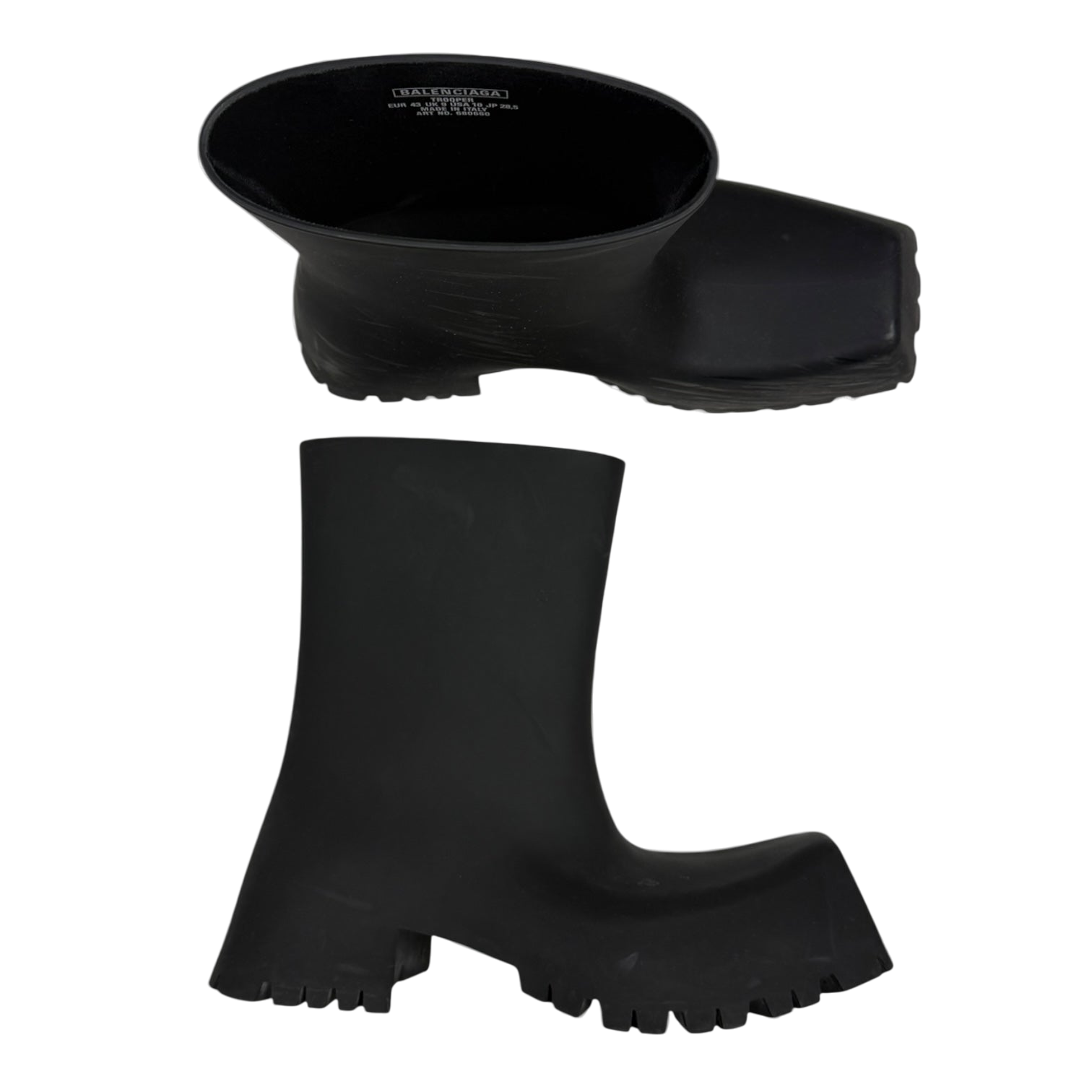 Balenciaga Trooper Boots Black (Size 43)