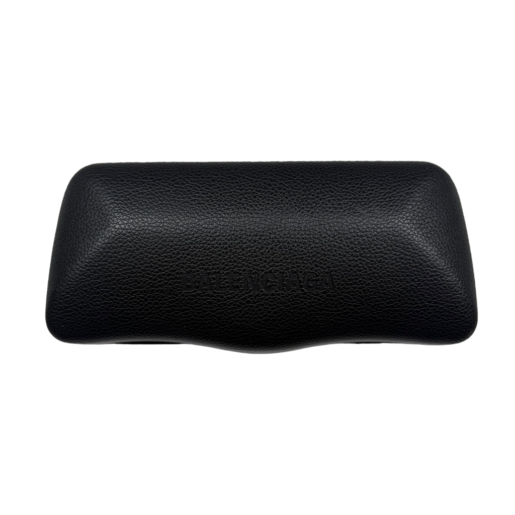 Balenciaga Extreme Oval Sunglasses Green