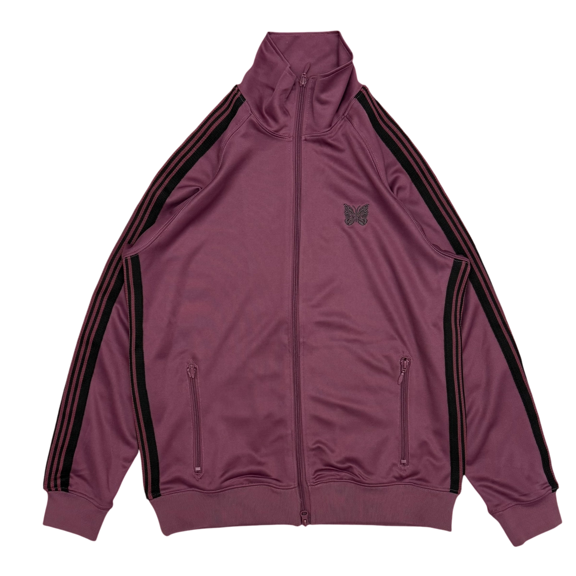 Needles Poly Smooth Track Jacket Pink / Purple (Size S)