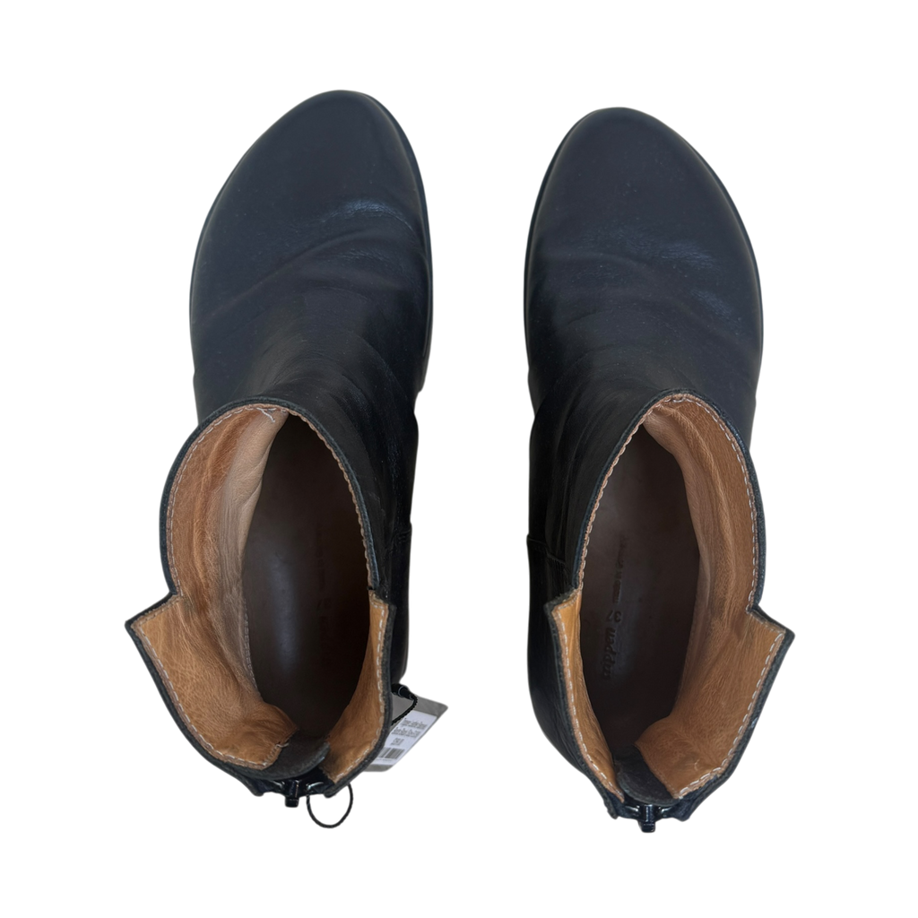 Trippen Leather Baronet Boots Black (Size EU38)