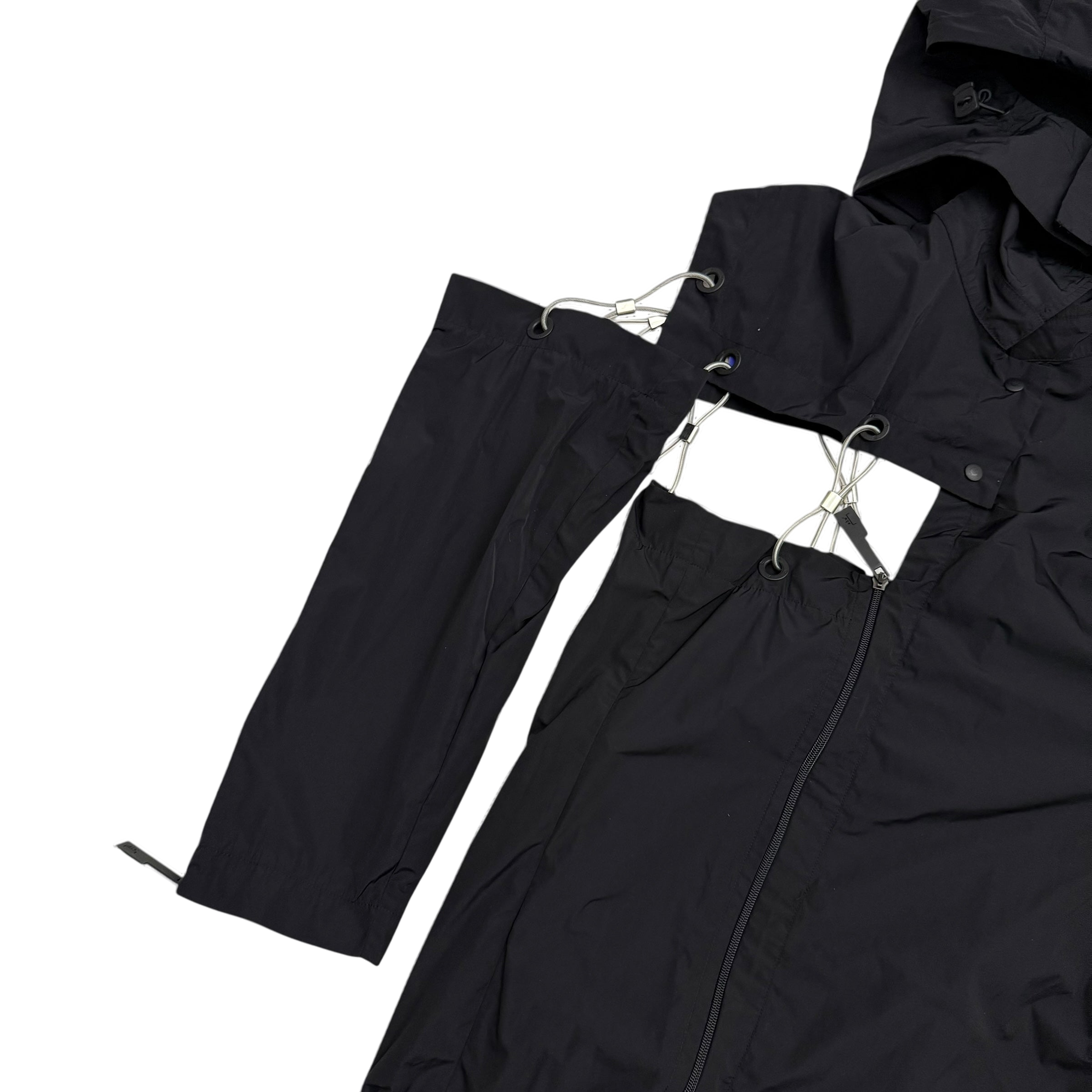 A-COLD-WALL* (ACW) Asymmetrical Nylon Chain Turncoat (Fits S-XL)