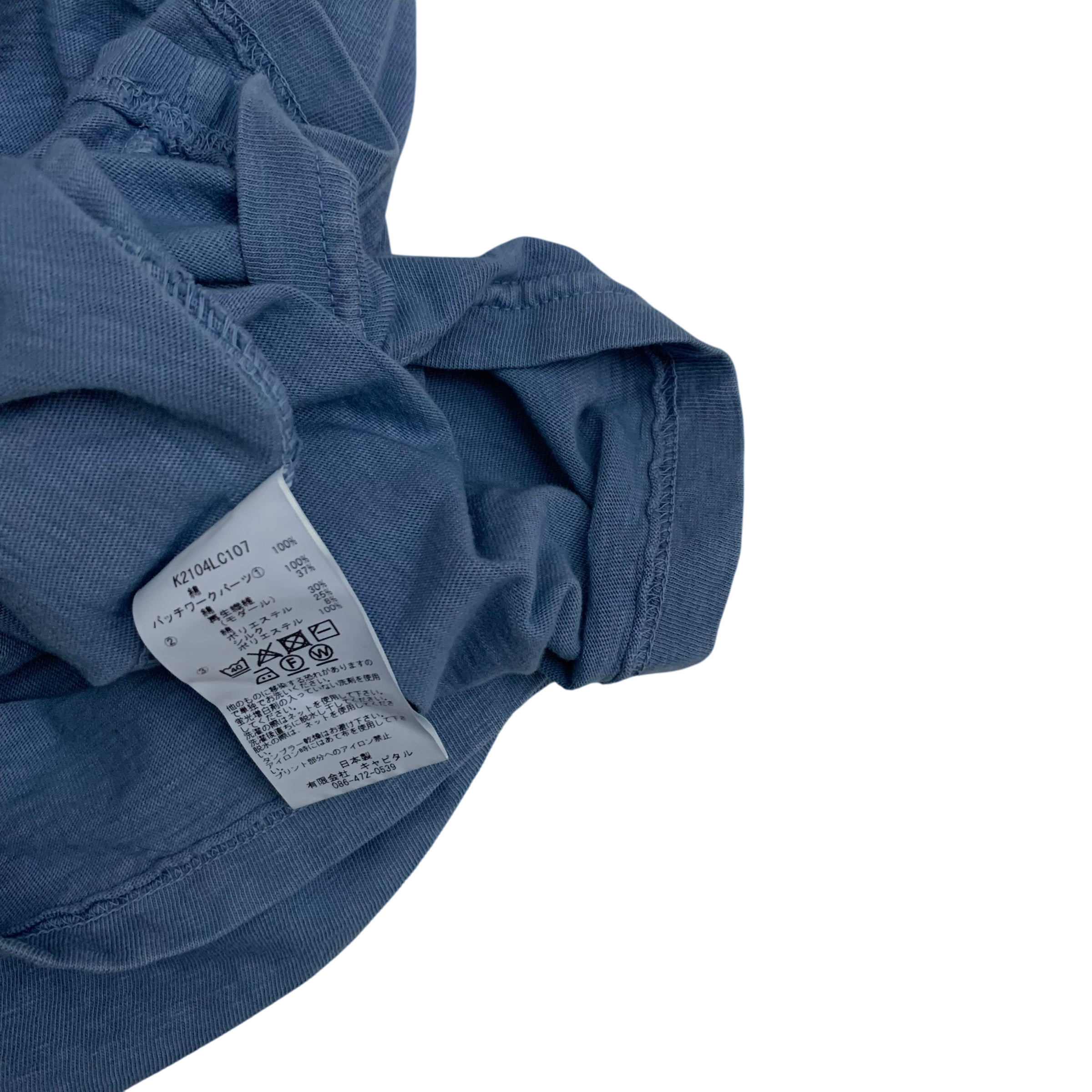 Kapital Tianzhu Hippie Long-Sleeve Top Blue