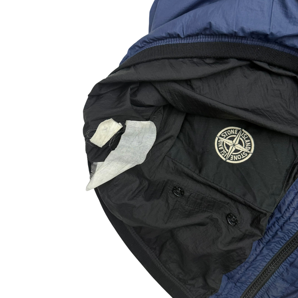 Stone Island AW11 Opaque Nylon Tela Down Puffer Gilet Navy (Fits L)