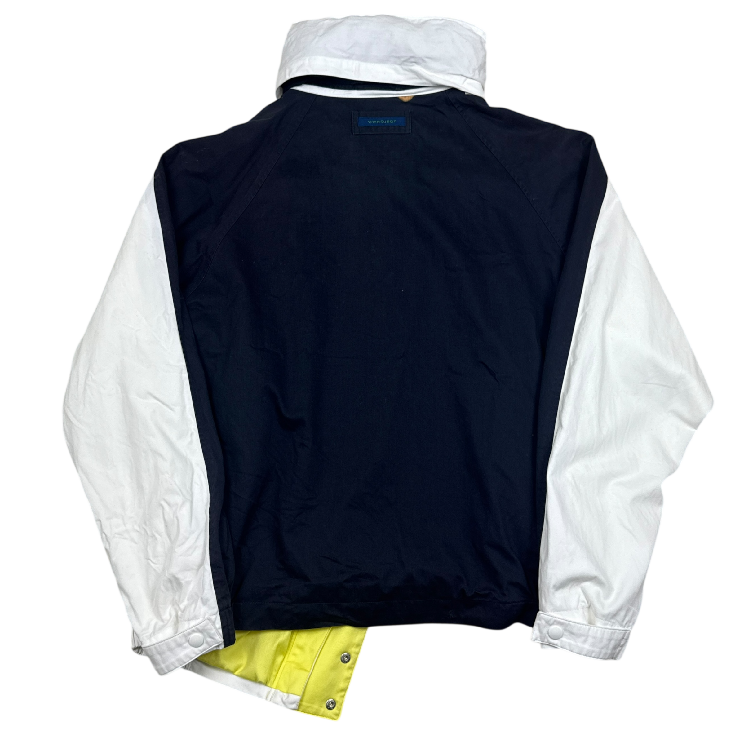 Y/Project SS21 Oversized Pull Lining Windbreaker White (Fits L-XL)