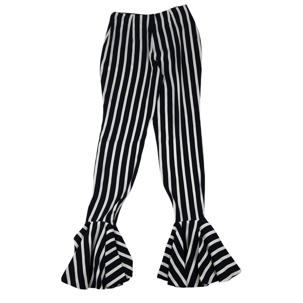 Gianni Versace 90s Striped Silk Pants (Size 38)