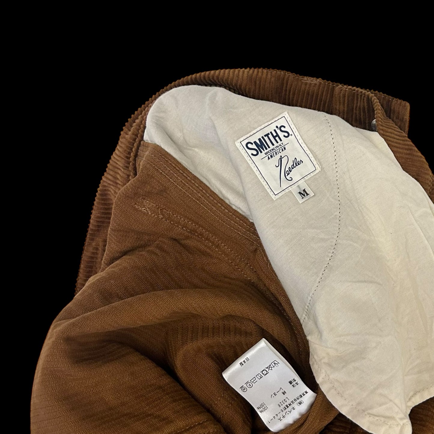 Needles x Smiths 8W Corduroy Painter Pants Brown