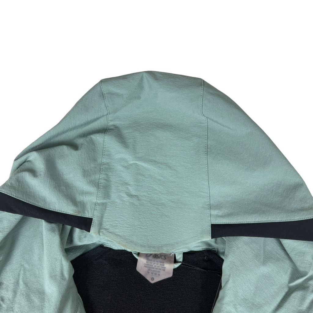 Kiko Kostadinov x ASICS SS19 Poncho Detachable Hooded Jacket Mint/Duck Egg (Size M)