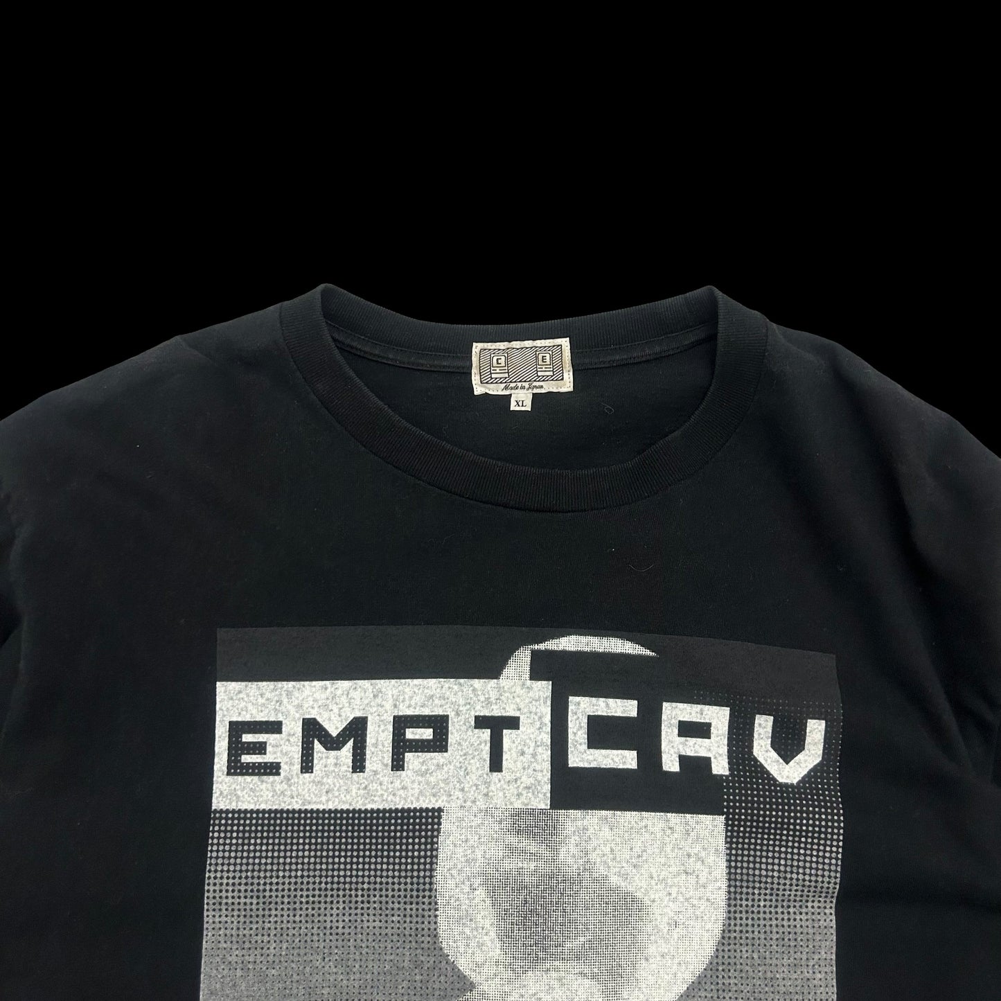 2015 Cav Empt ‘Empt Cav’ Long Sleeve Shirt Black (Size XL)