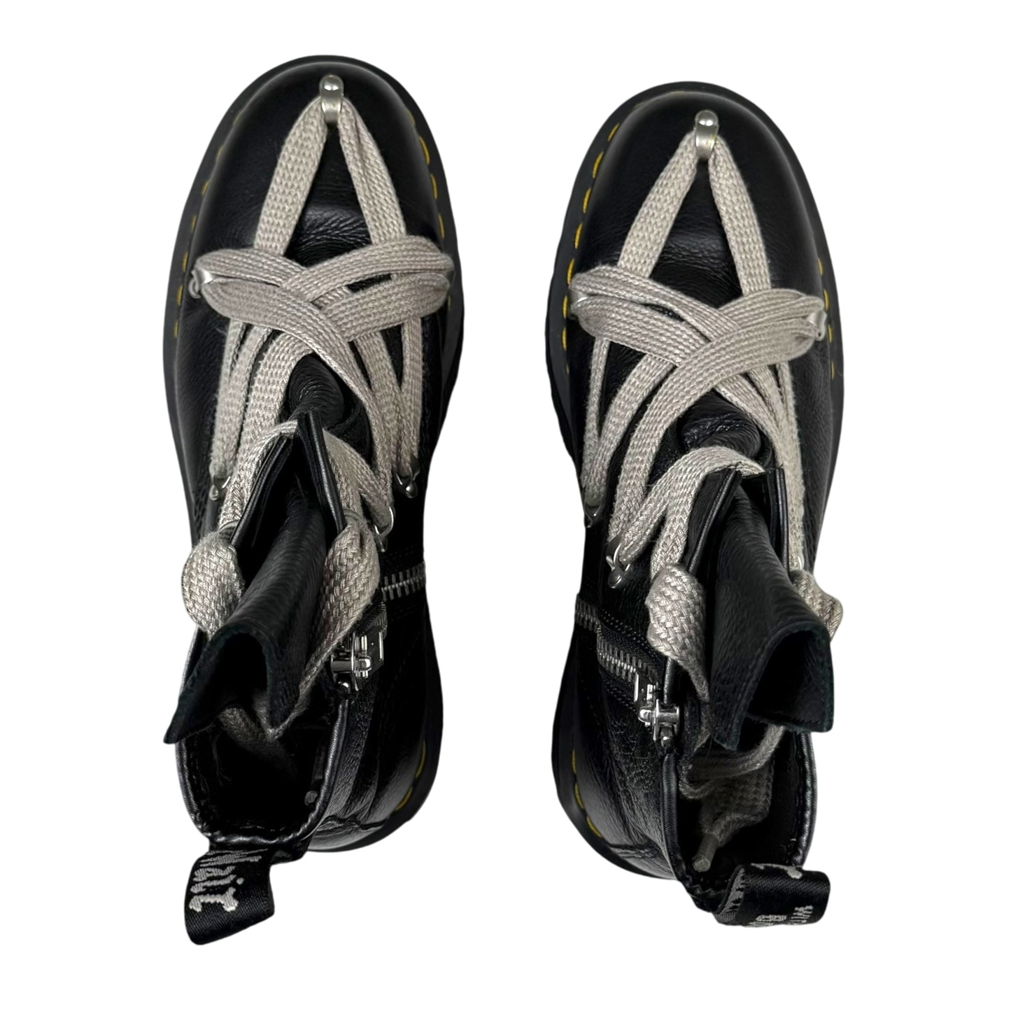 Dr Martins x Rick Owens 1460 Quad Sole Pentagram Jumbo Lace Boot Black (US10/UK9/EU43)