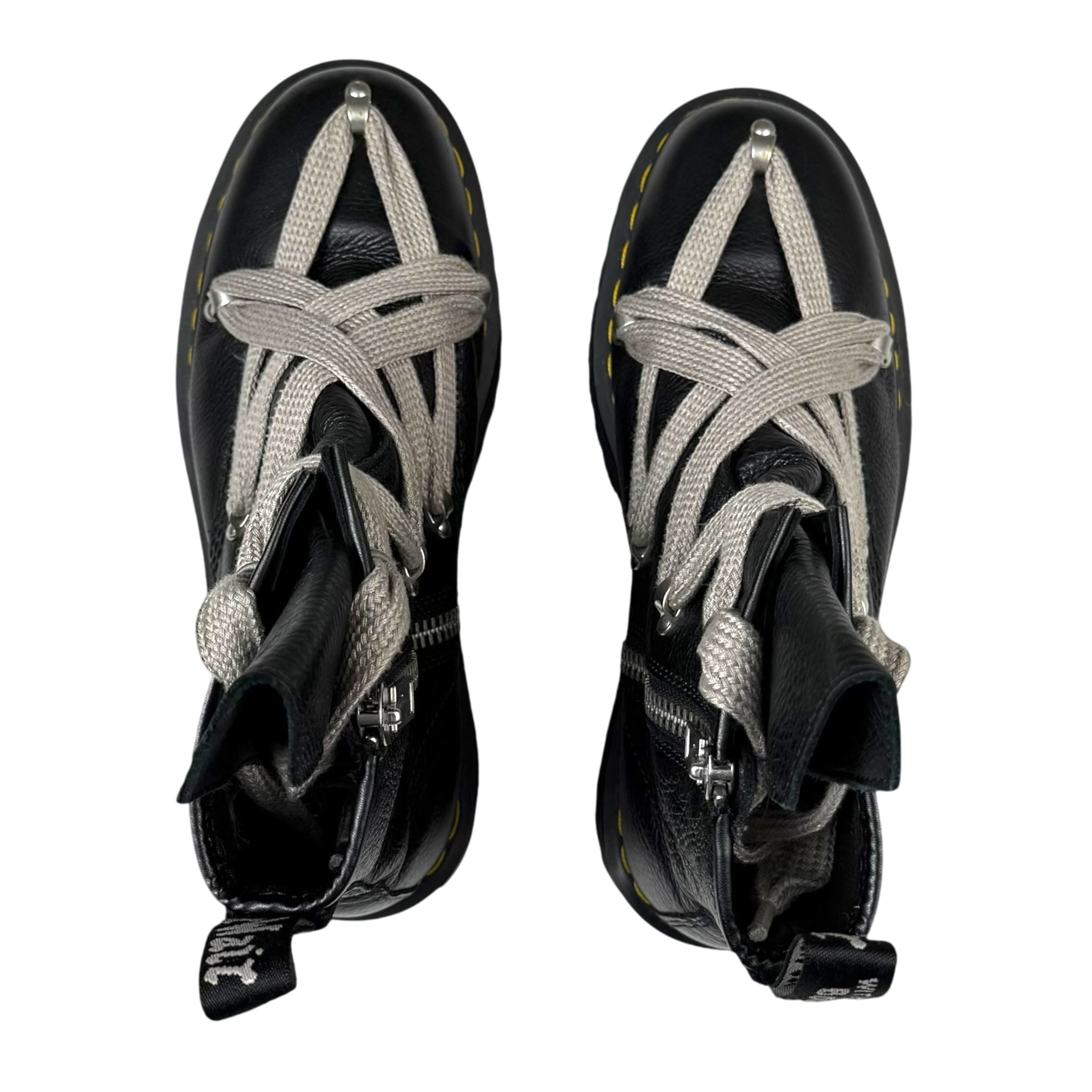 Dr Martins x Rick Owens 1460 Quad Sole Pentagram Jumbo Lace Boot Black (US10/UK9/EU43)