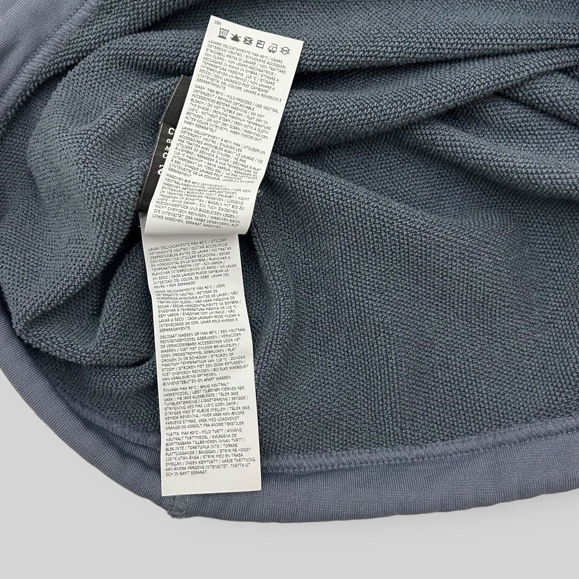 Stone Island Button Up Jumper Blue (Fits L/XL)
