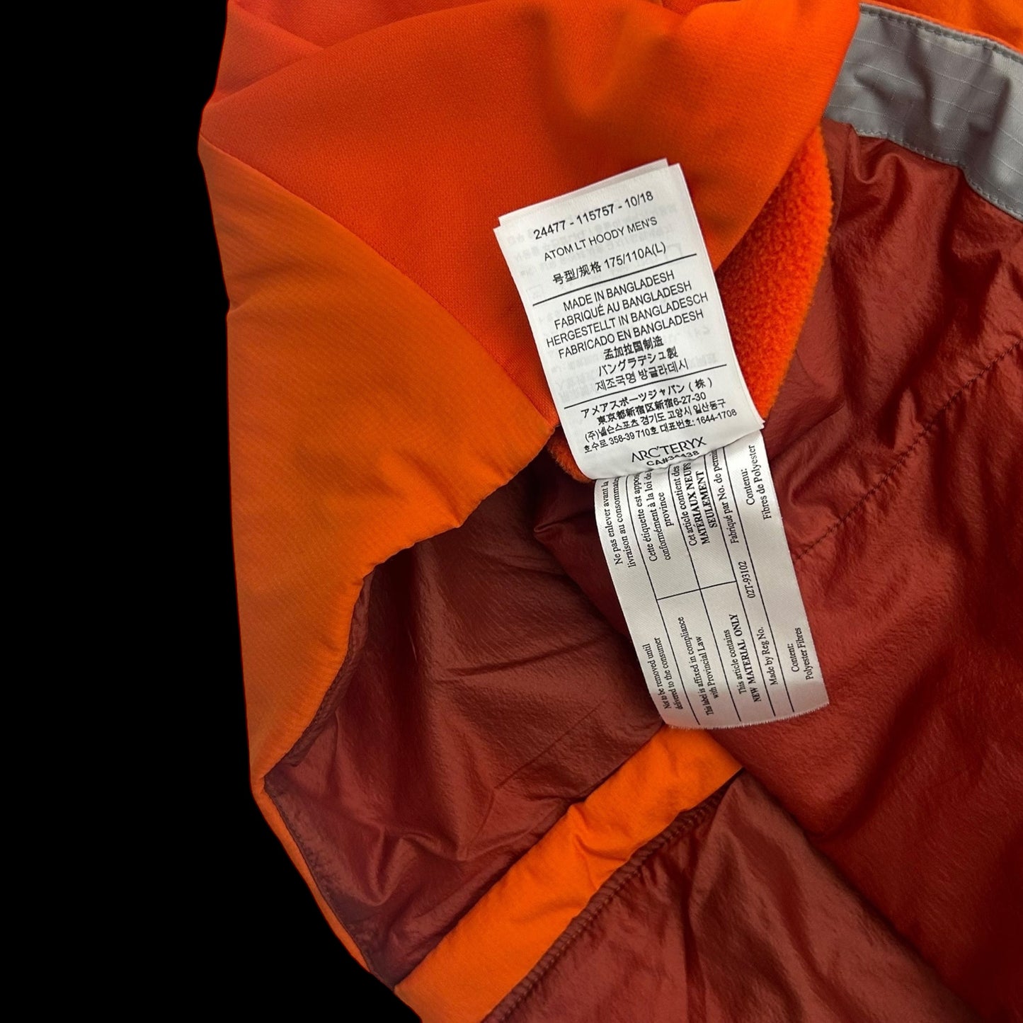 Arc'teryx Atom LT Hoodie Orange (Size L)