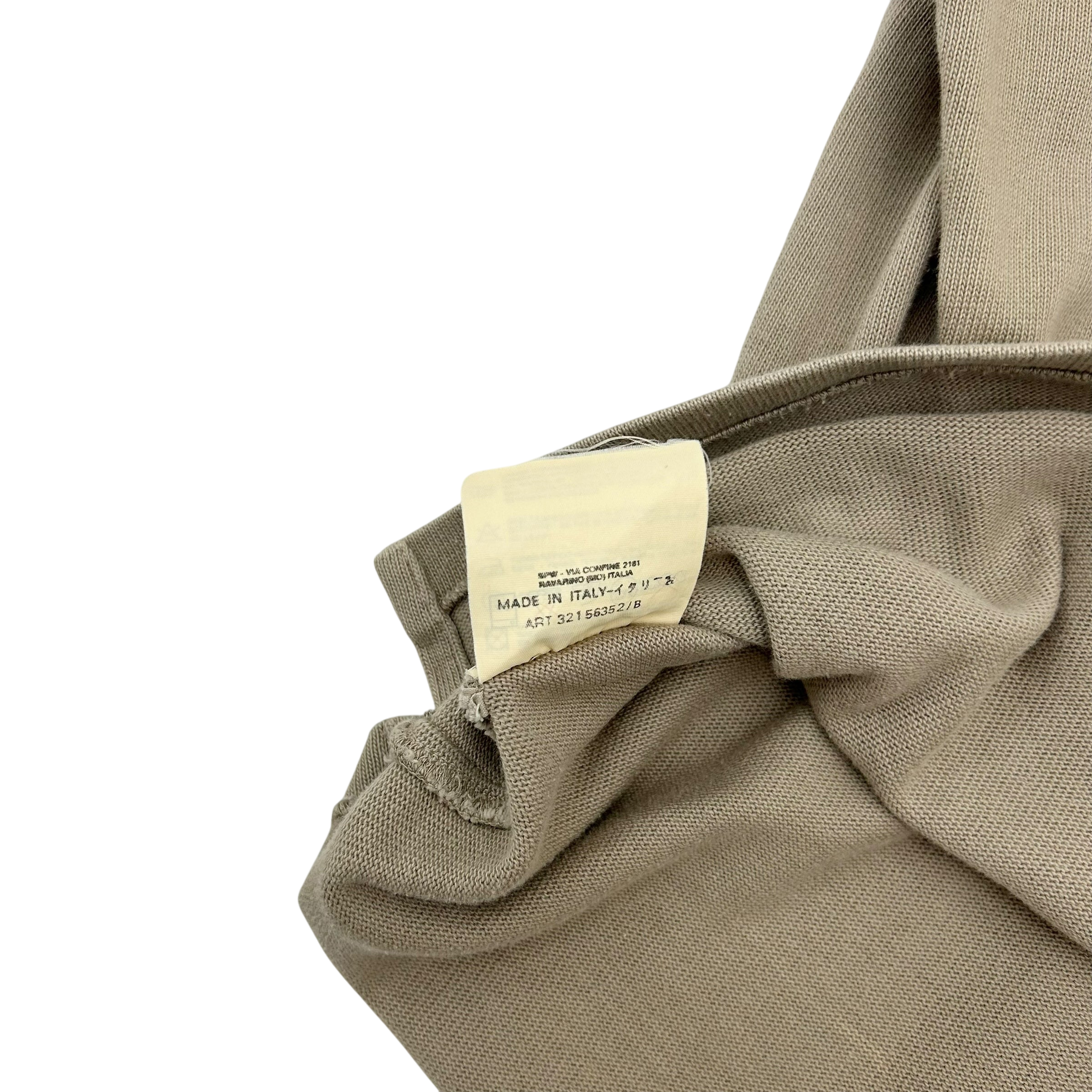 SS 2000 Vintage Stone Island Crewneck Knitted Sweater Beige (Size L)