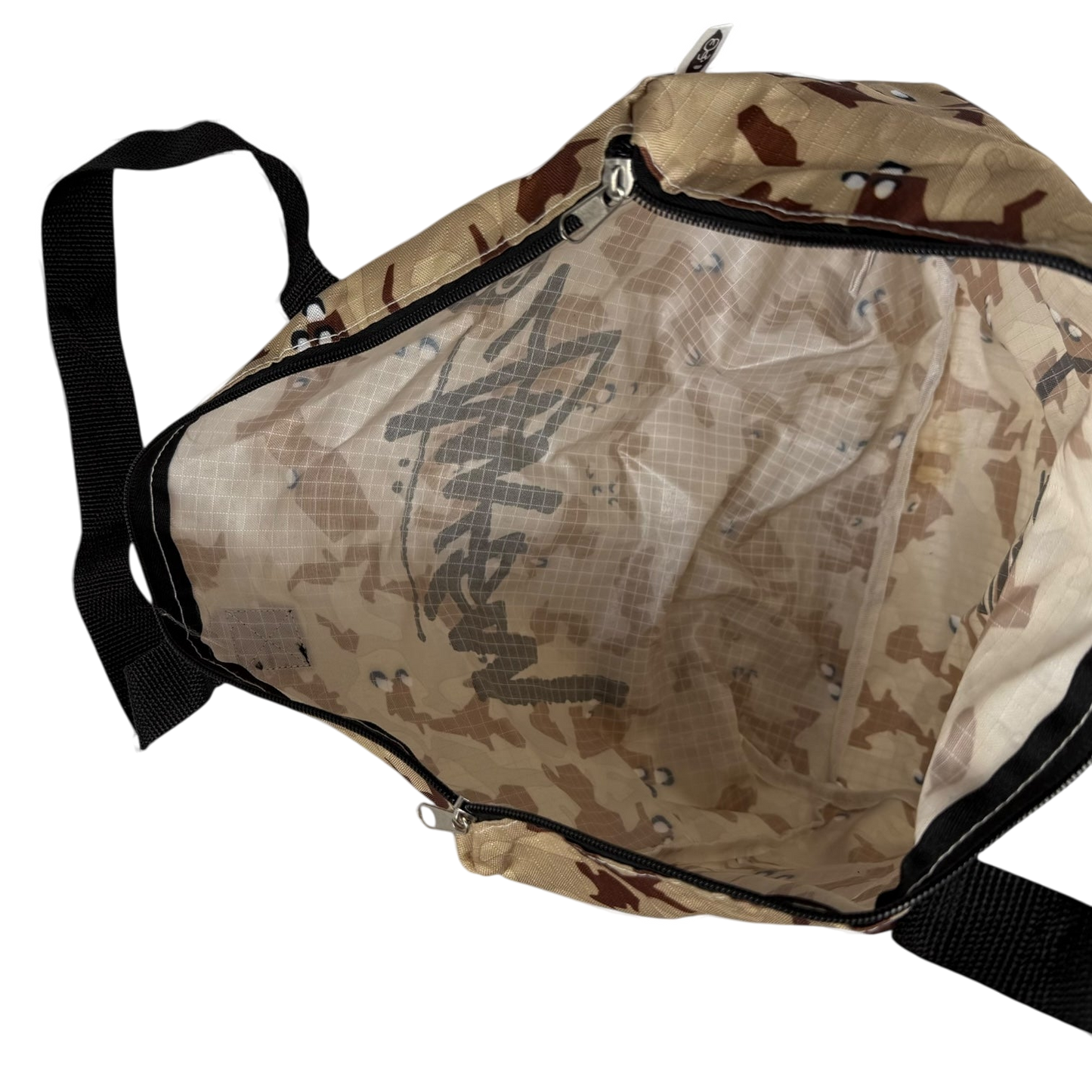 BAPE (A Bathing Ape) x Stussy Tote Bag Camo Brown