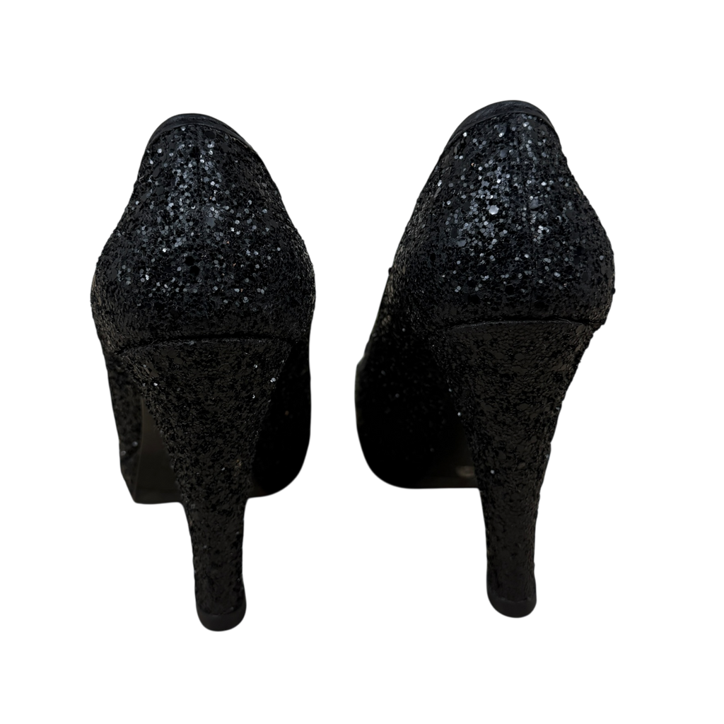 Miu Miu Sparkly Pumps Black (Size EU37)