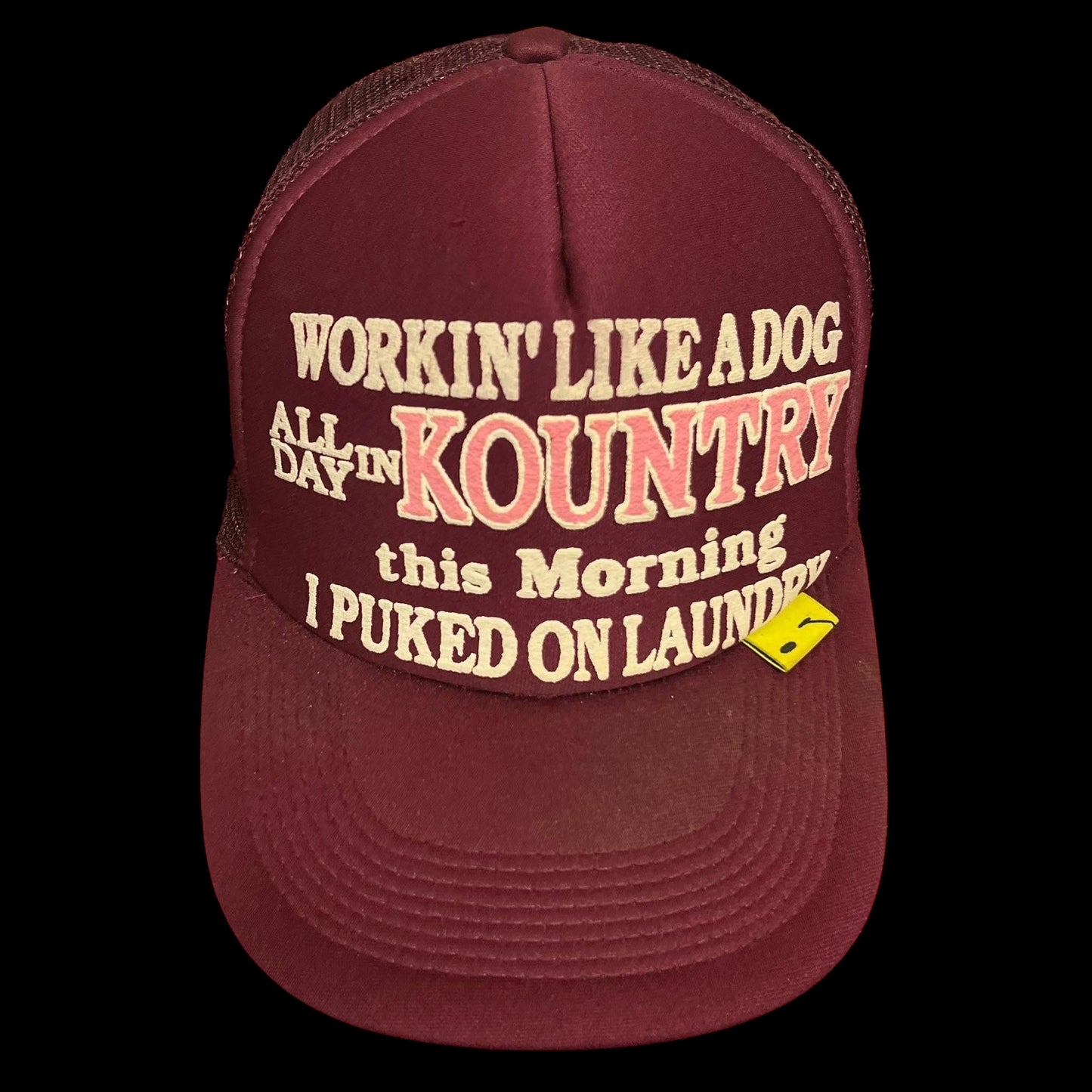 Kapital Kountry Trucker Cap Burgundy