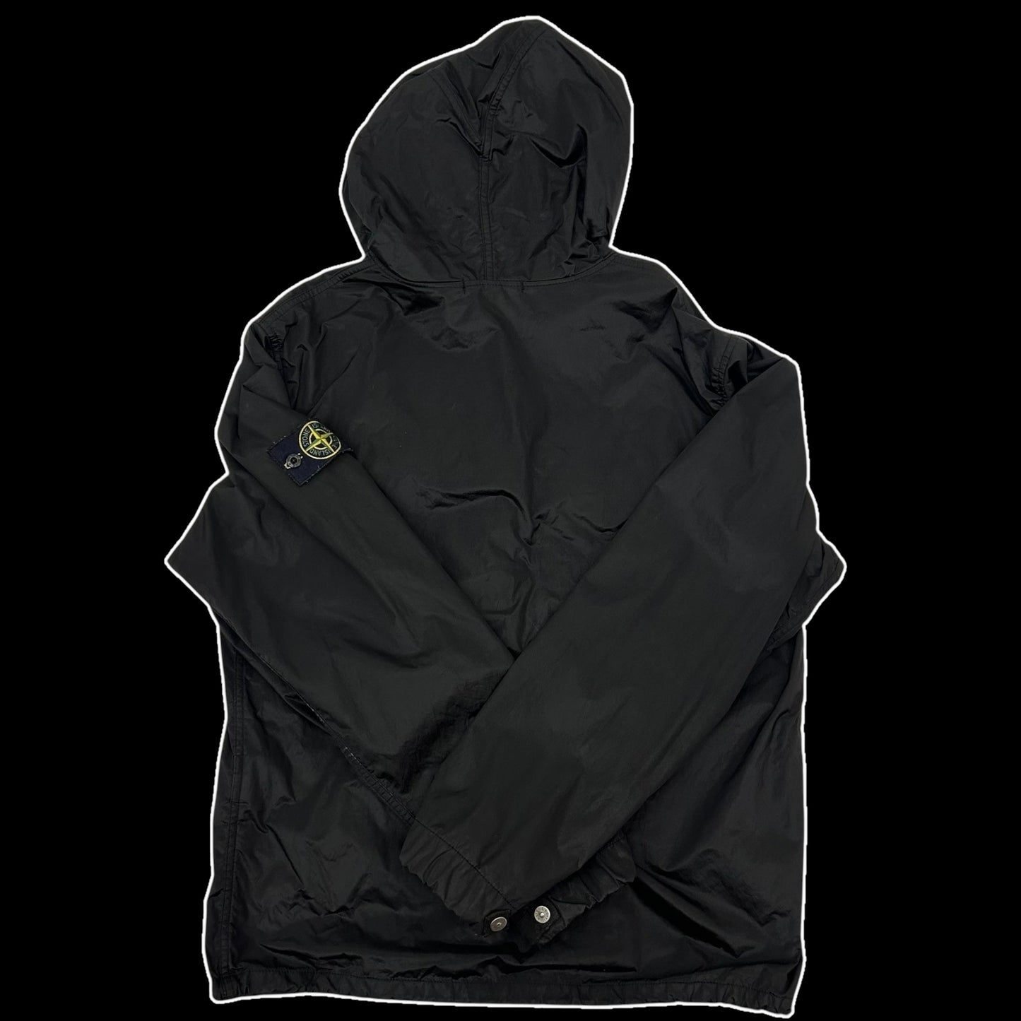 Rare 2009 Stone Island Velour Lined Nylon Shimmer Jacket (Fits L)