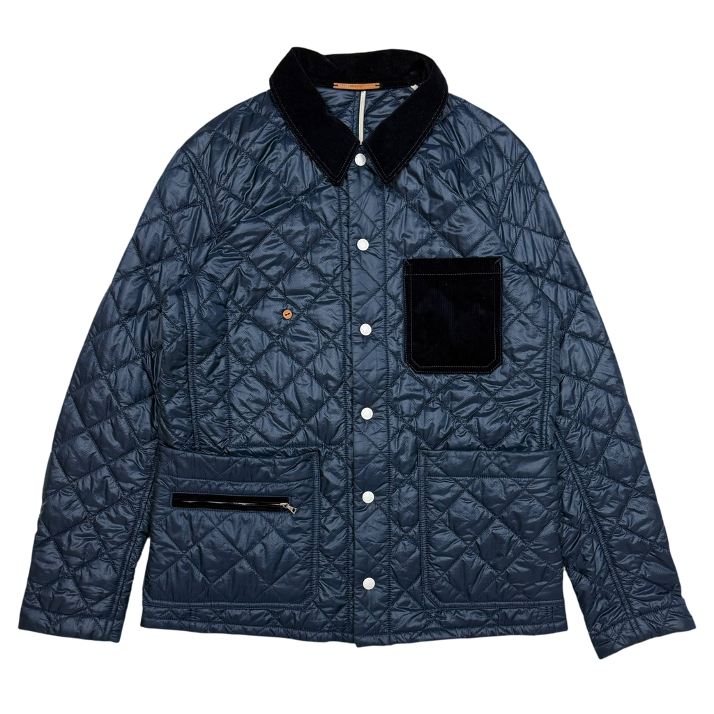 Nanamica Pertex Riding Quilt Jacket Marine Navy (Size M)