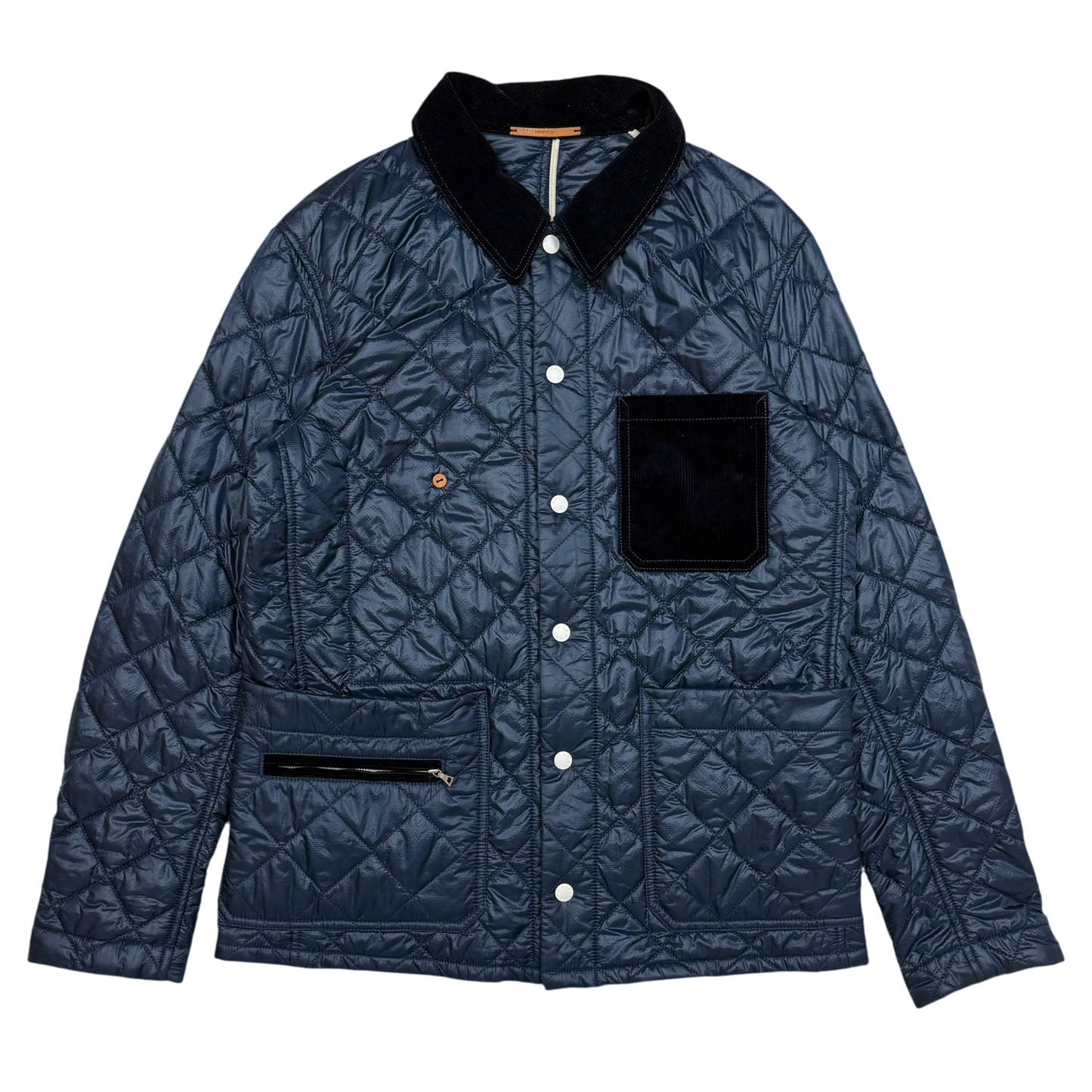 Nanamica Pertex Riding Quilt Jacket Marine Navy (Size M)
