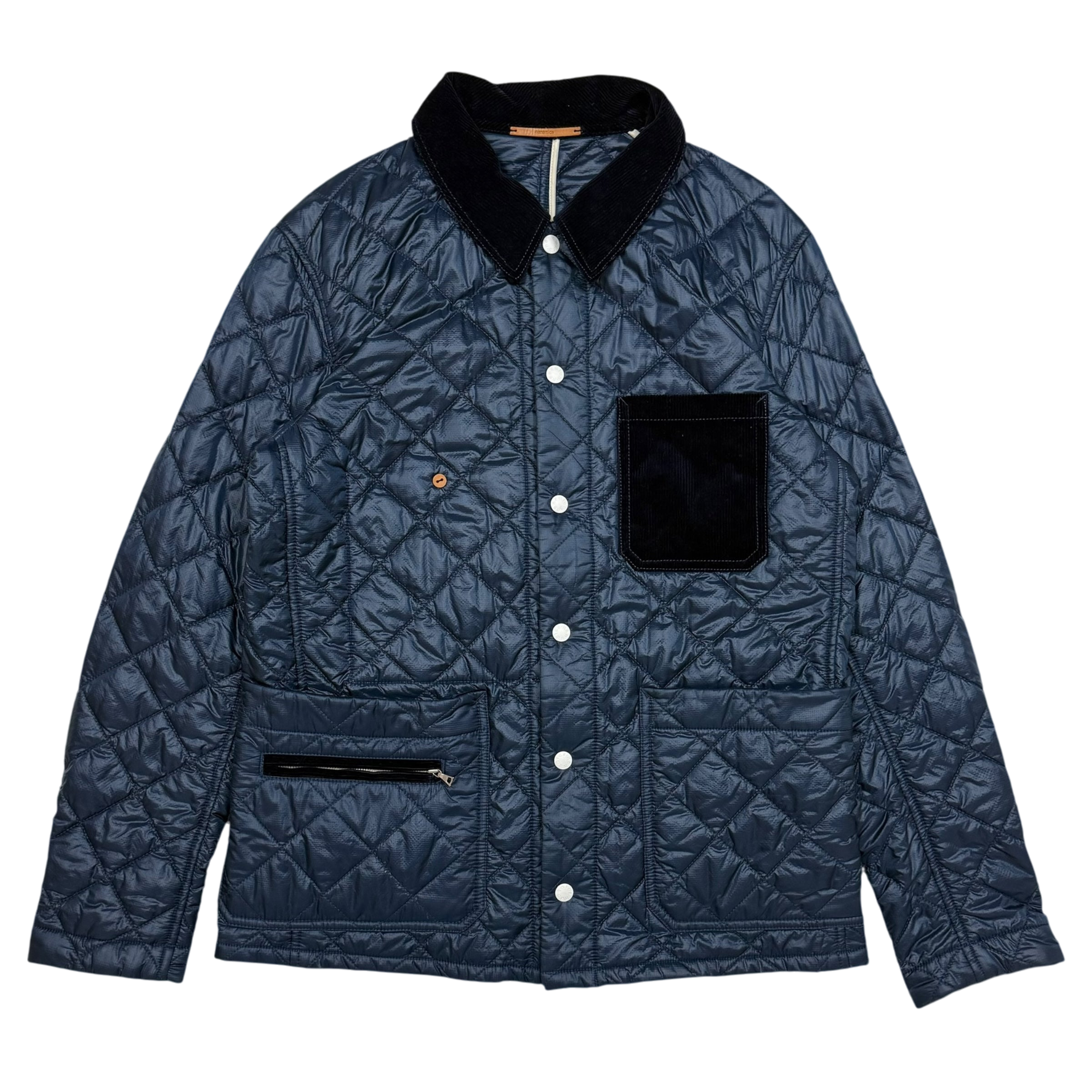 Nanamica Pertex Riding Quilt Jacket Marine Navy (Size M)