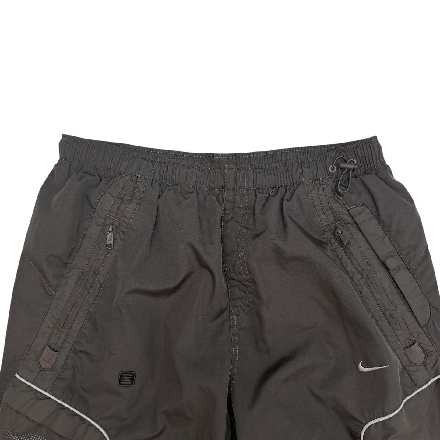 Nike Shox 00s Piping Detailed Track Pants Grey (Size L)