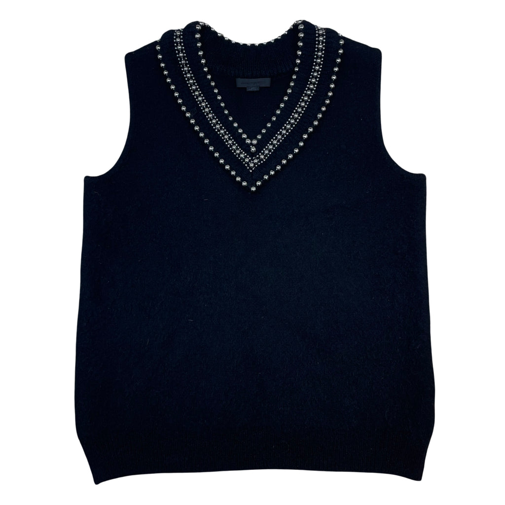 Alexander Wang Studded Knit Vest Black (Size M)