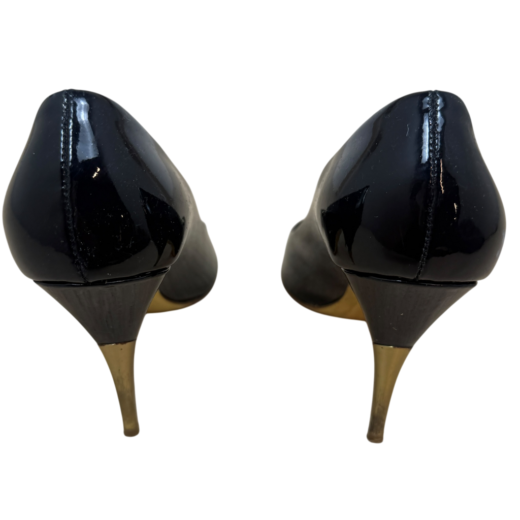 Miu Miu Patent Leather Pumps Black (Size EU36.5)