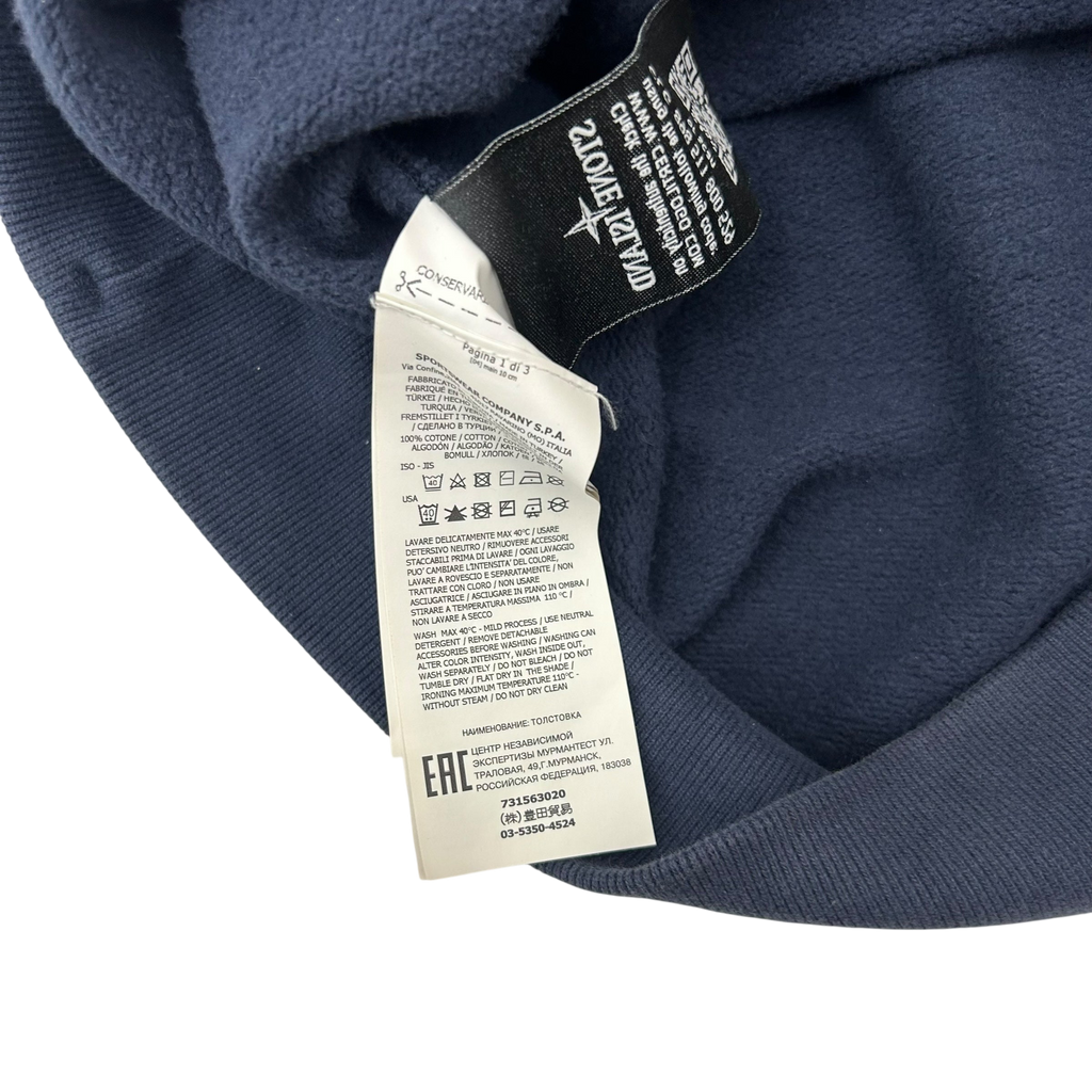 Stone Island Crewneck Sweater Navy (Fits L/XL)
