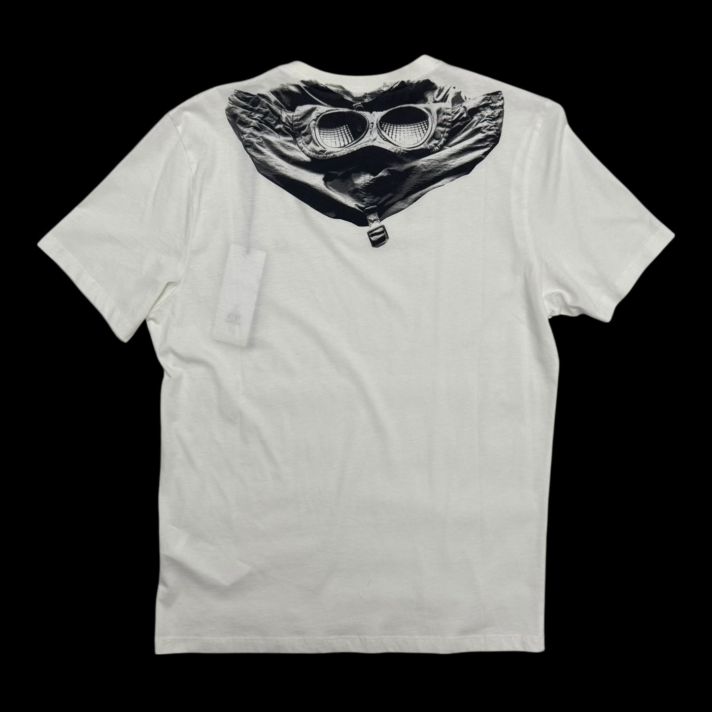 C.P. Company Goggle Print T-shirt ‘Gauze White’ (Fits M)