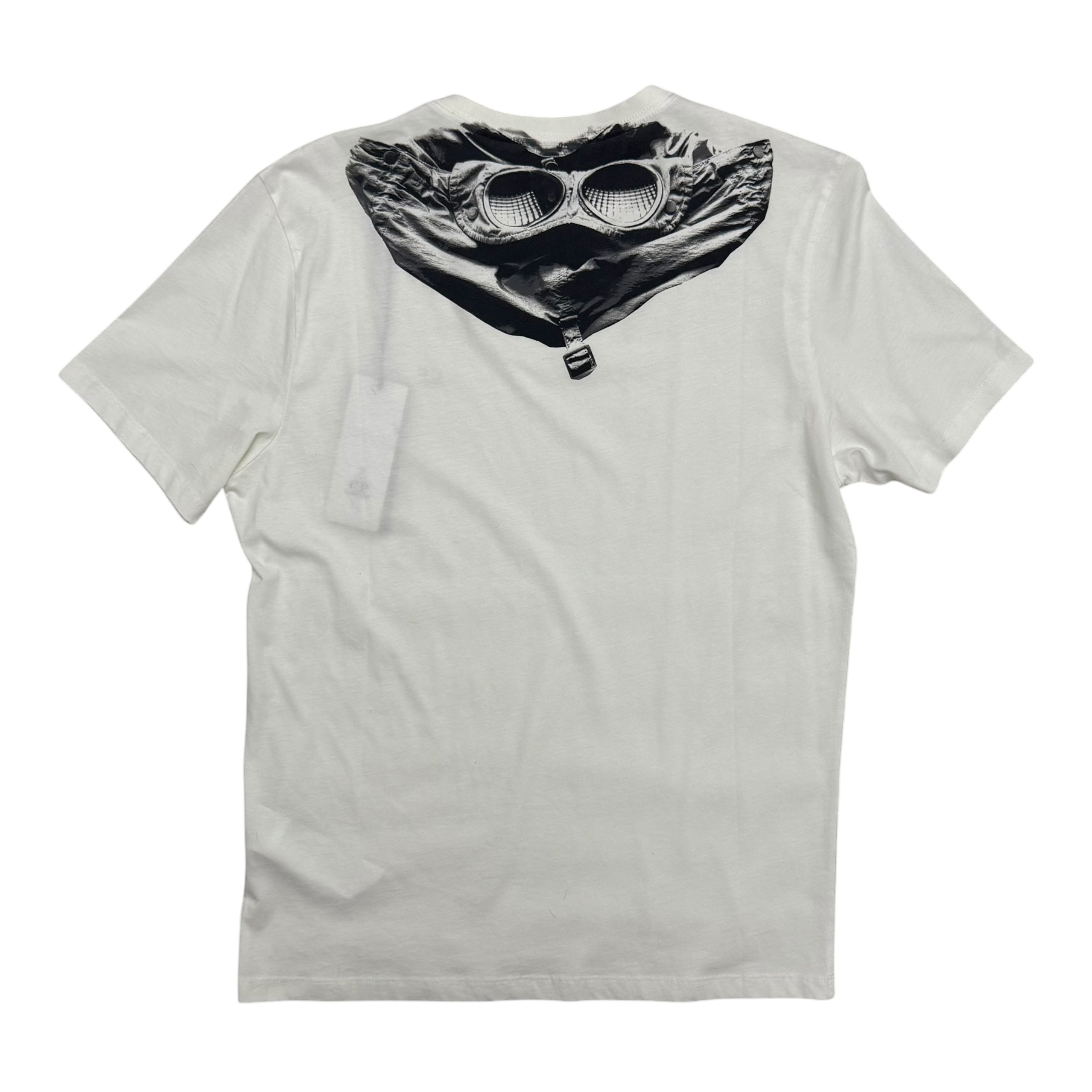 C.P. Company Goggle Print T-shirt ‘Gauze White’ (Fits M)