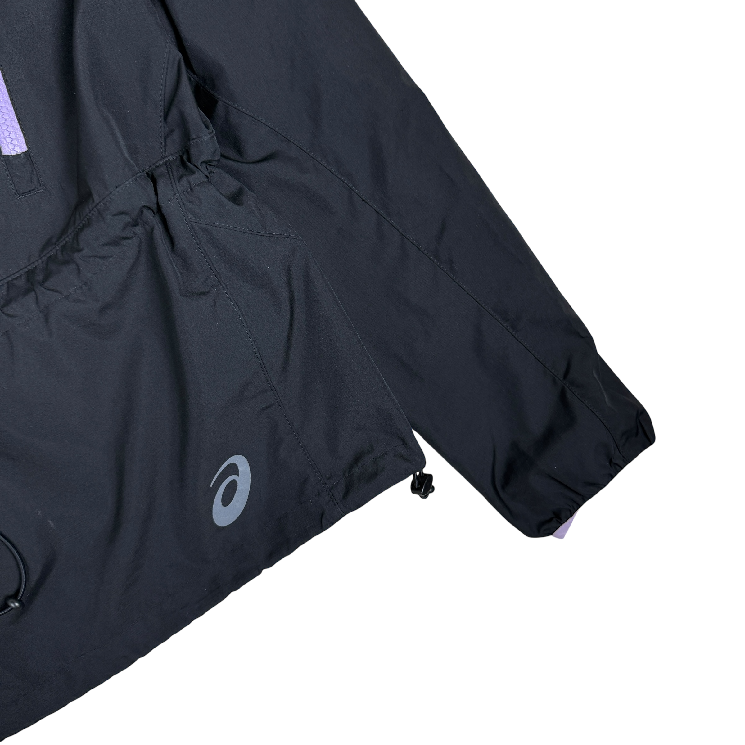 Kiko Kostadinov x ASICS Woven Anorak Jacket Black/Purple (Size M)