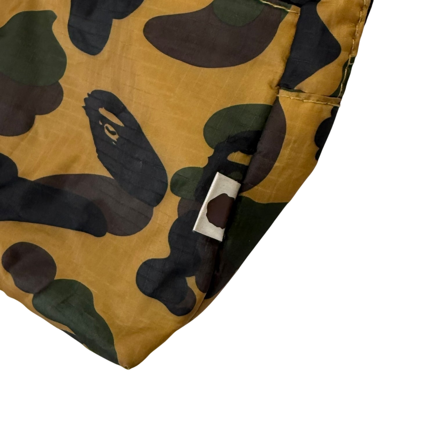 BAPE (A Bathing Ape) 1st Camo Crossbody Bag Yellow