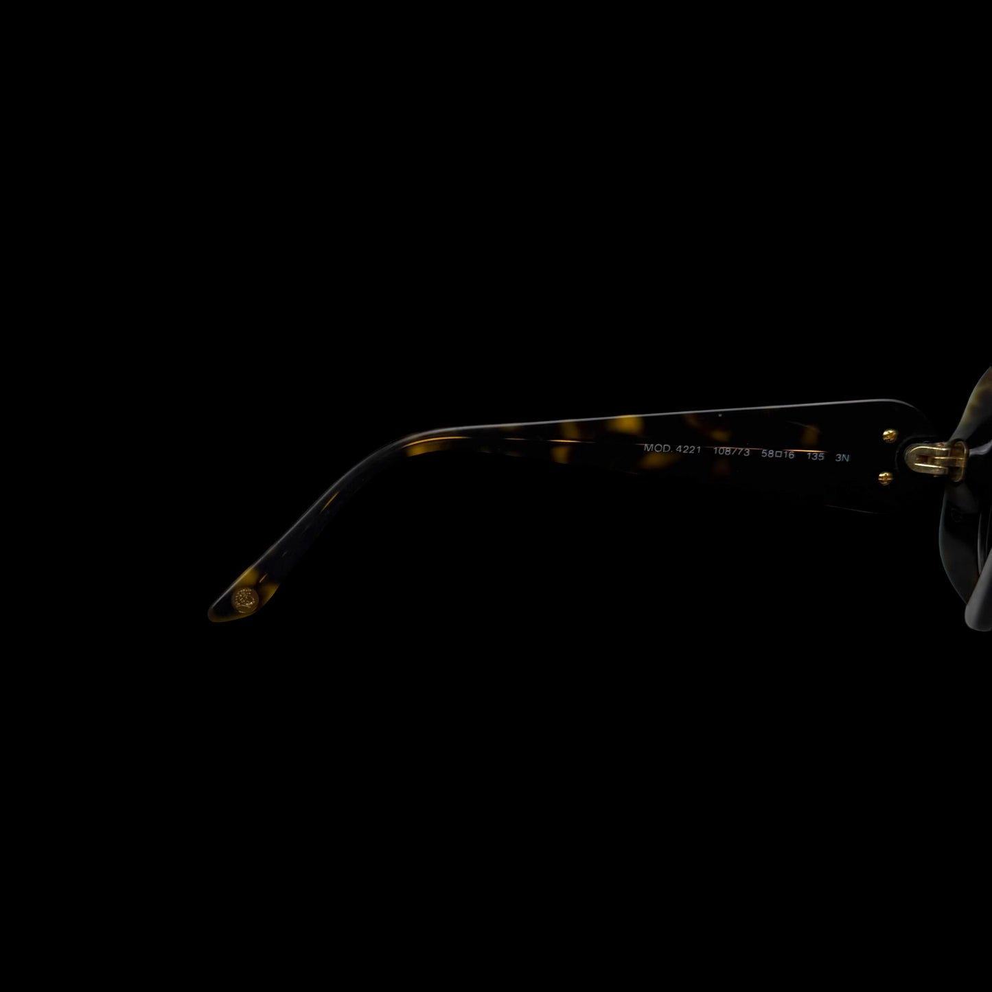 Versace Medusa Logo Sunglasses Tortoiseshell