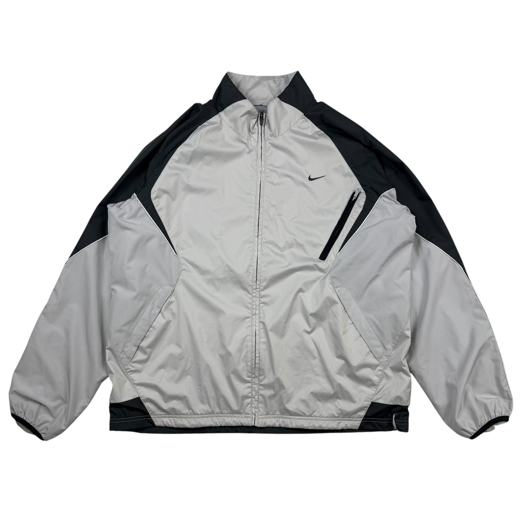 Nike 00s Track Jacket White/Grey (part of set) (Fits L-XL)