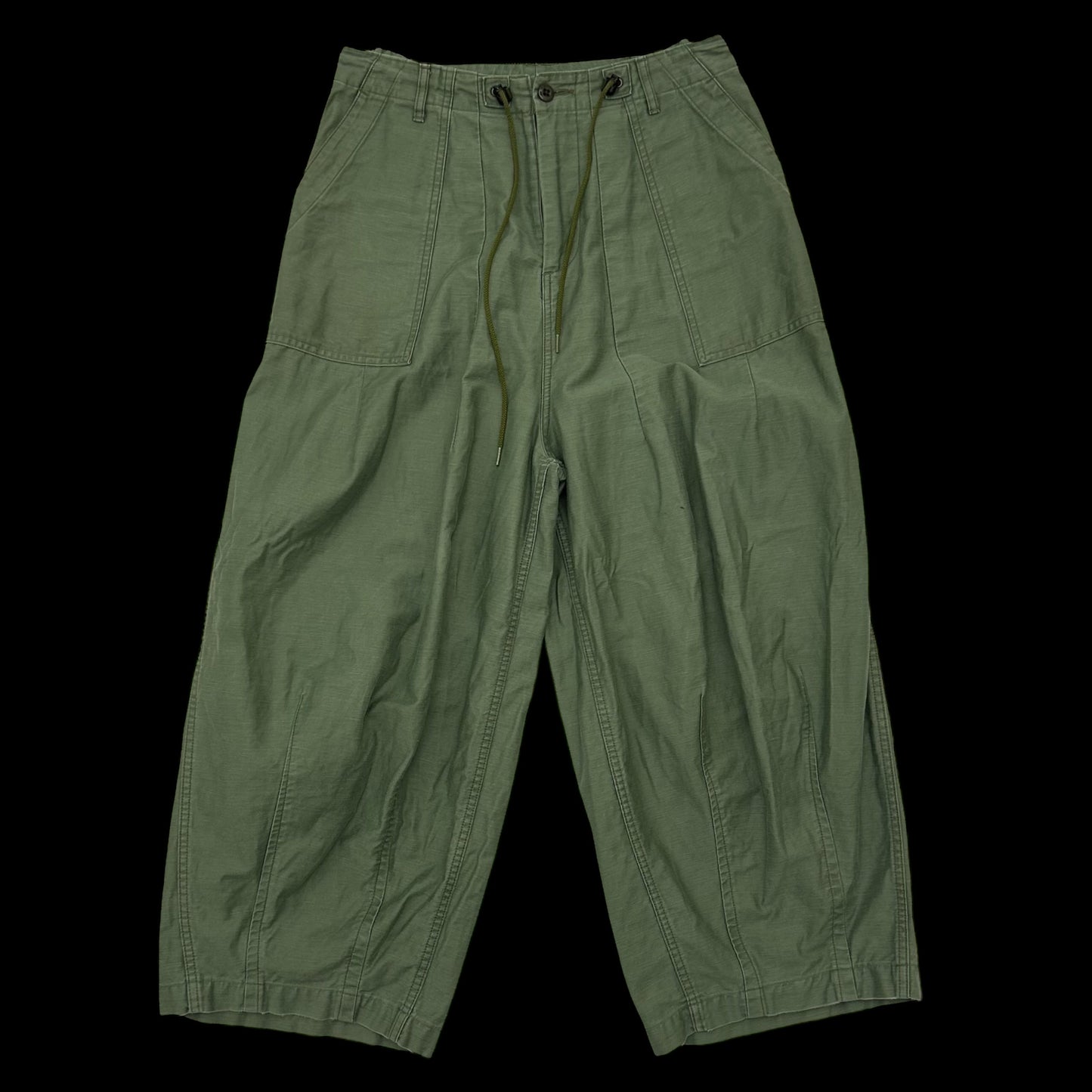 Needles H.D. Fatigue Pants Green (Size M)