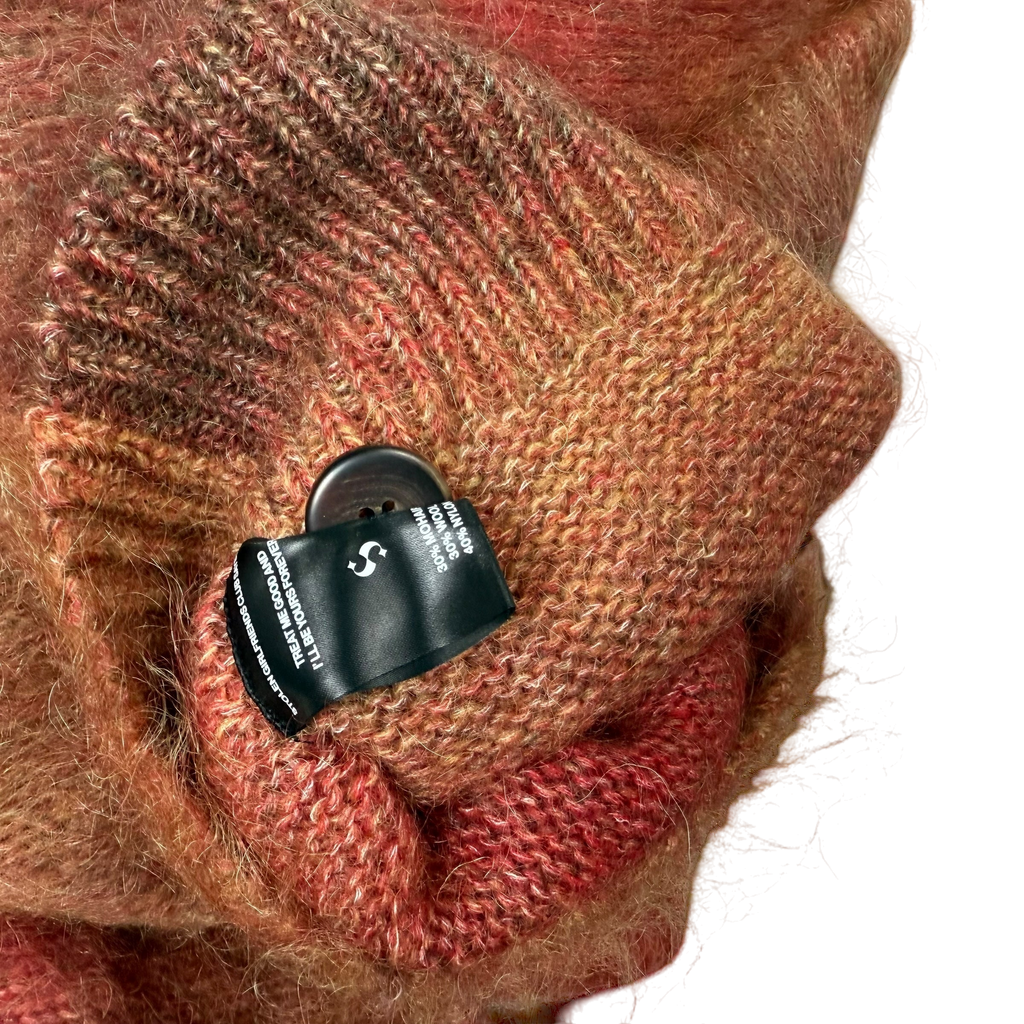 STOLEN GIRLFRIENDS CLUB Altered State Gradient-effect Cardigan (Size L)