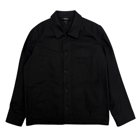 A.P.C. Lazare Shirt Jacket Black (fits L-XL)