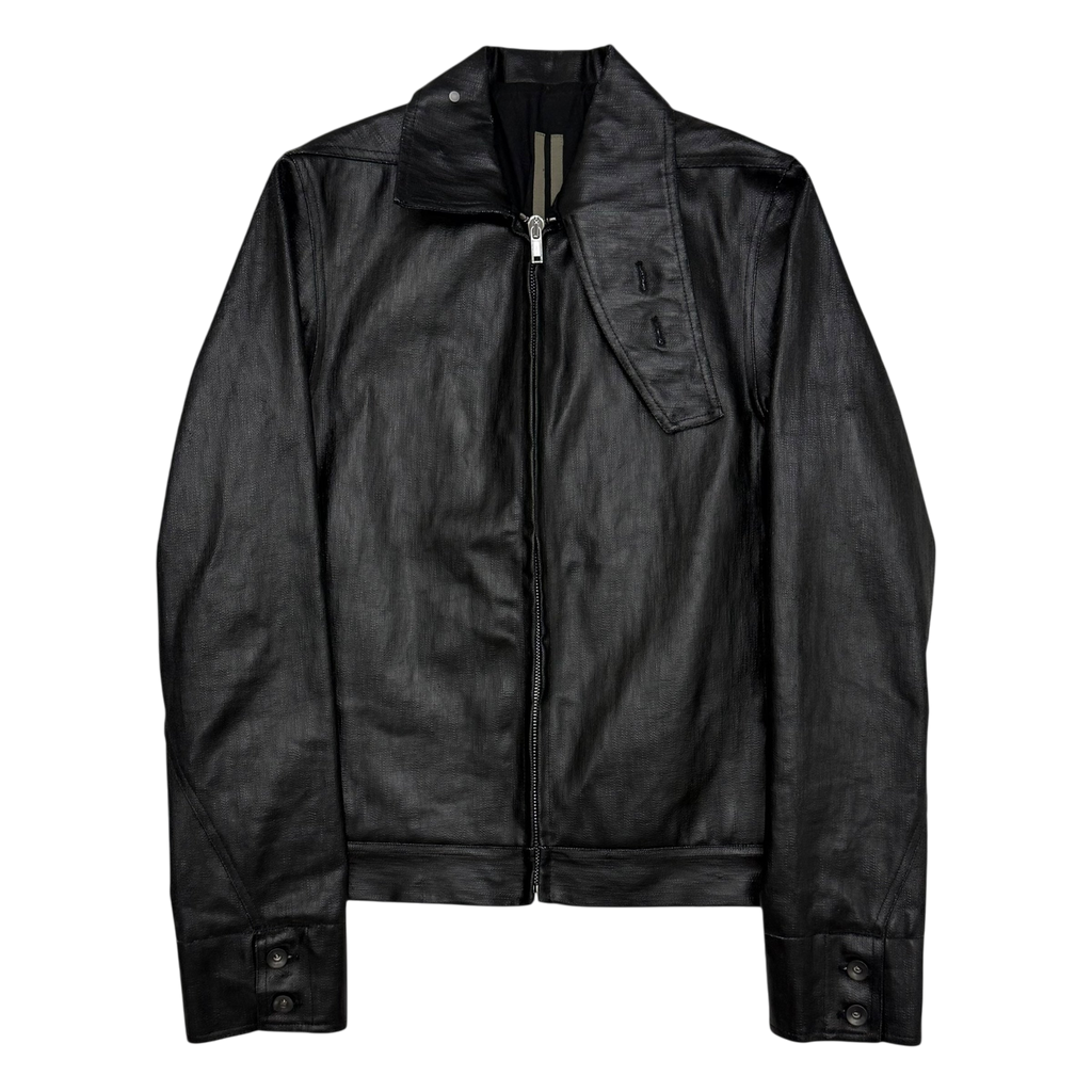 Rick Owens DRKSHDW SS17 Sample ‘Black Rubber’ Walrus Jacket (Fits S-M)