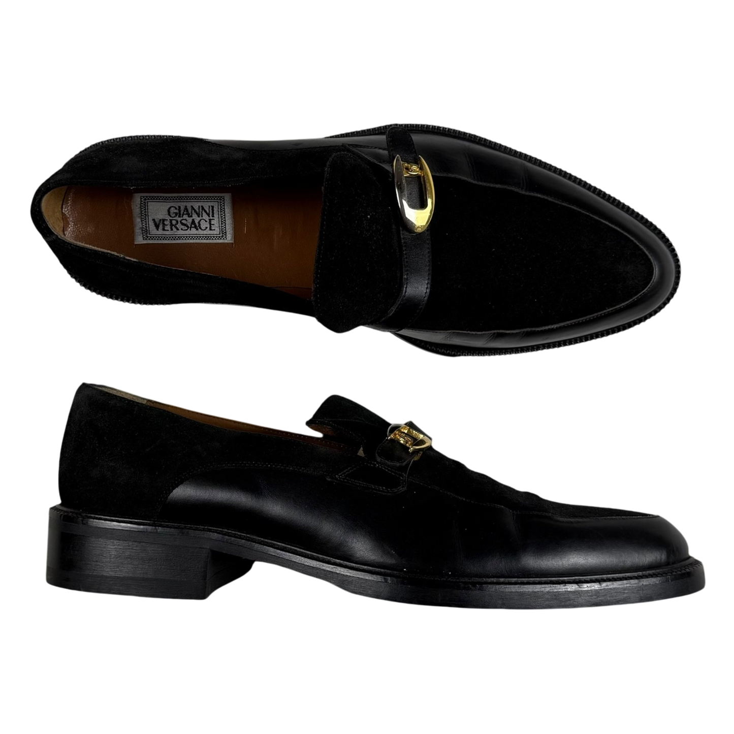 Gianni Versace 90s loafers Black (Size 9.5)