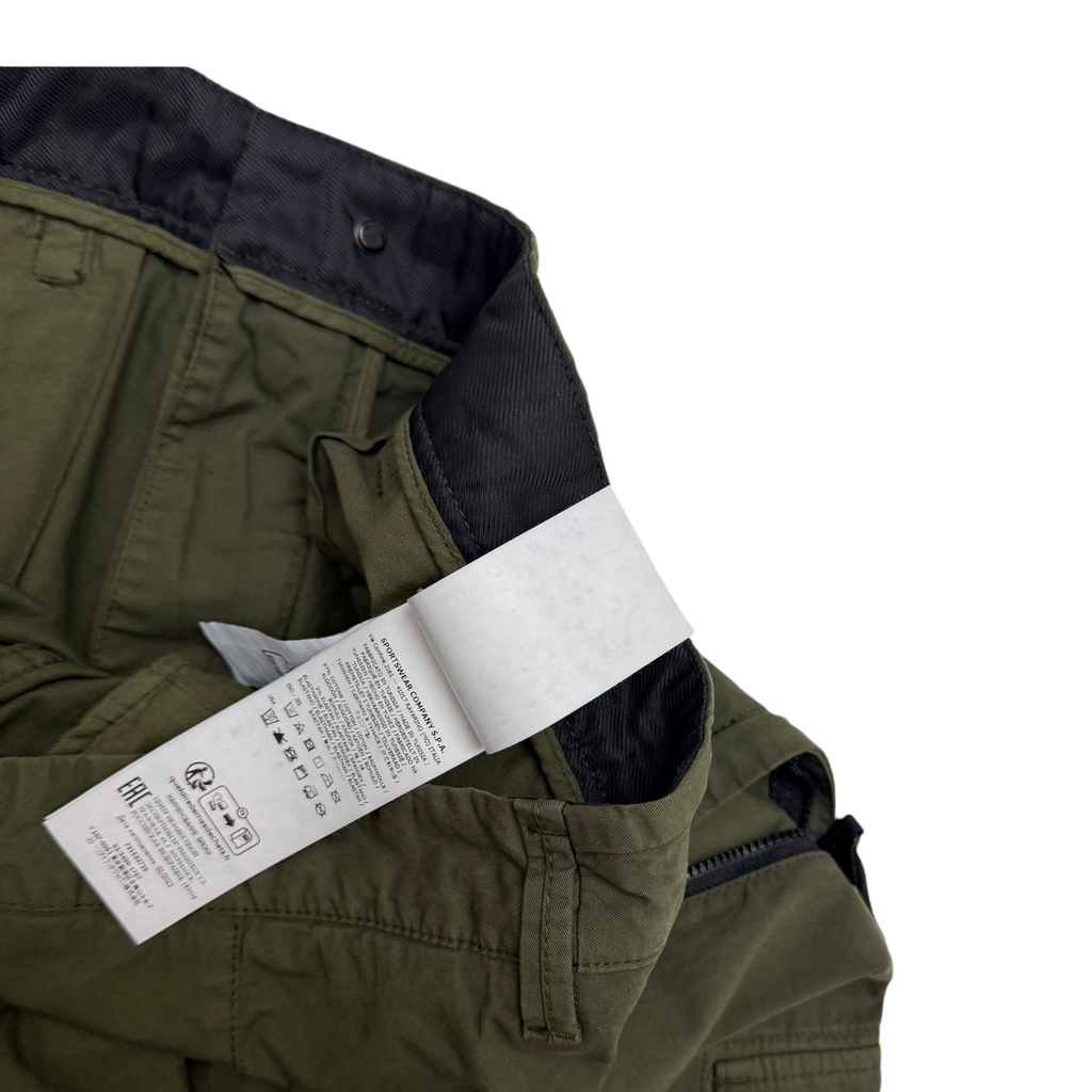 Stone Island Type RE-T Cargo Pants Army Green (Size 36”)