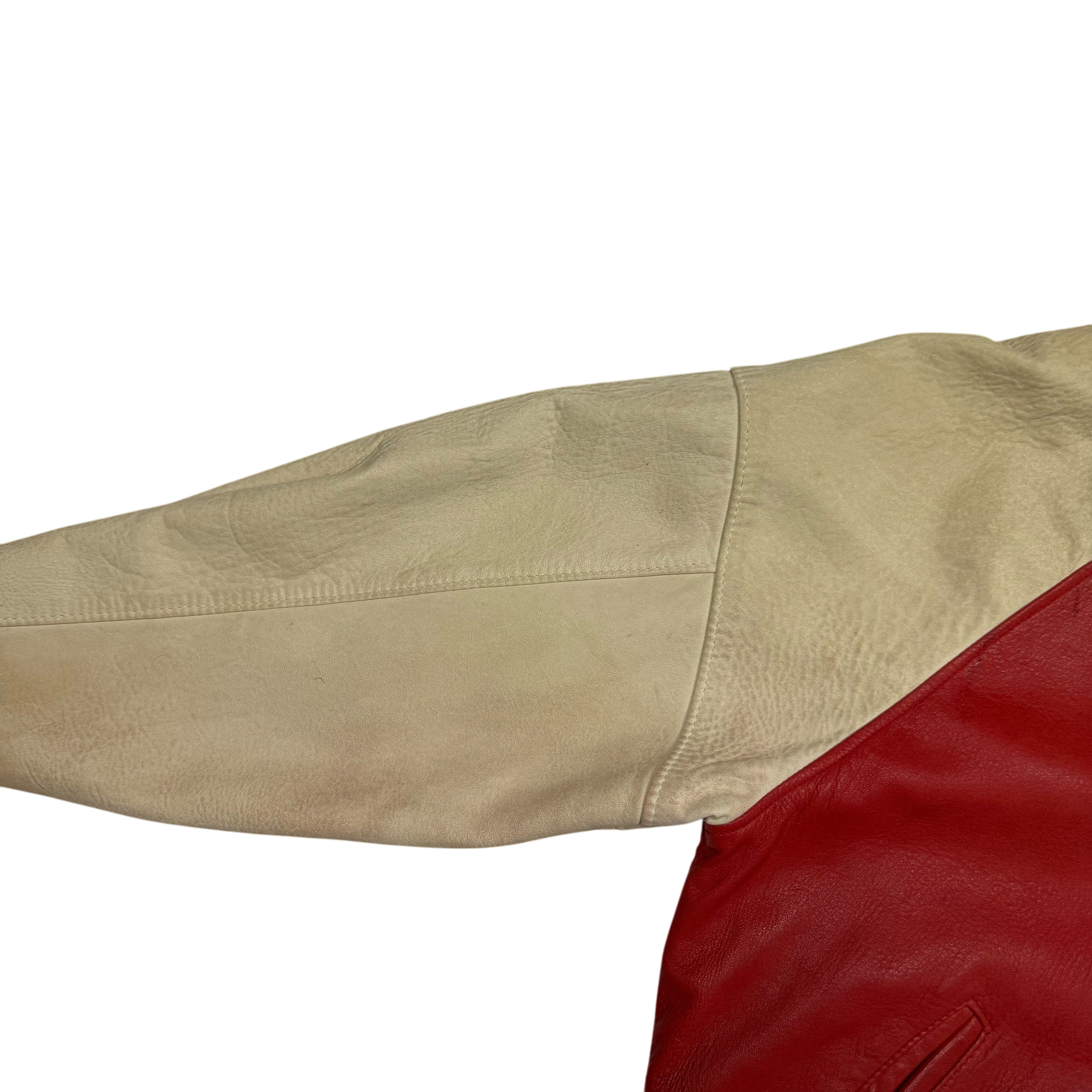 Vintage Schott NYC Leather Jacket (Made in USA) (Size M)