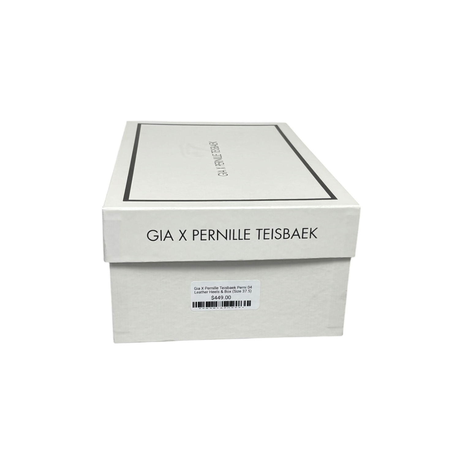 Gia X Pernille Teisbaek Perni 04 Leather Heels Shell (Size EU37.5)