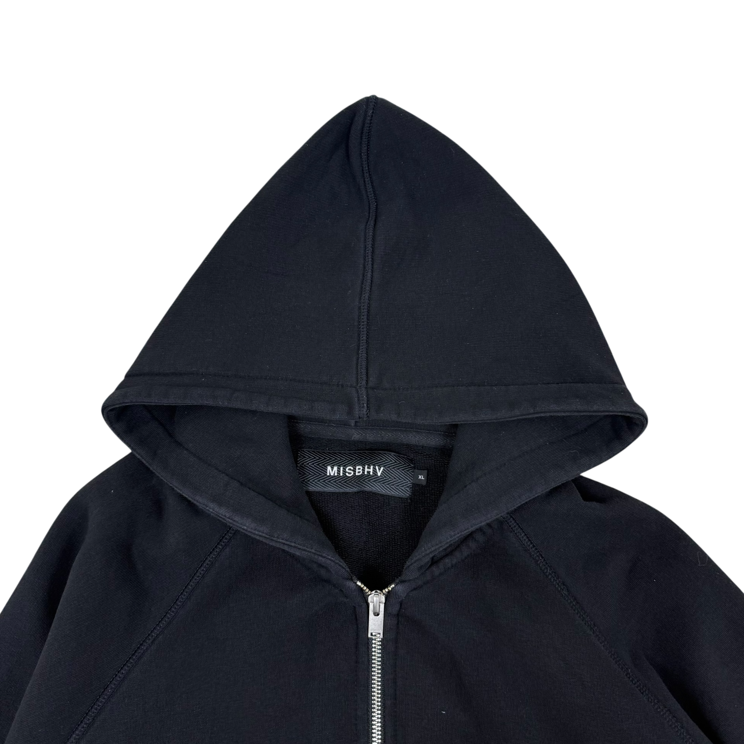 MISBHV Gaspar Zipped Hoodie Black (Size XL)