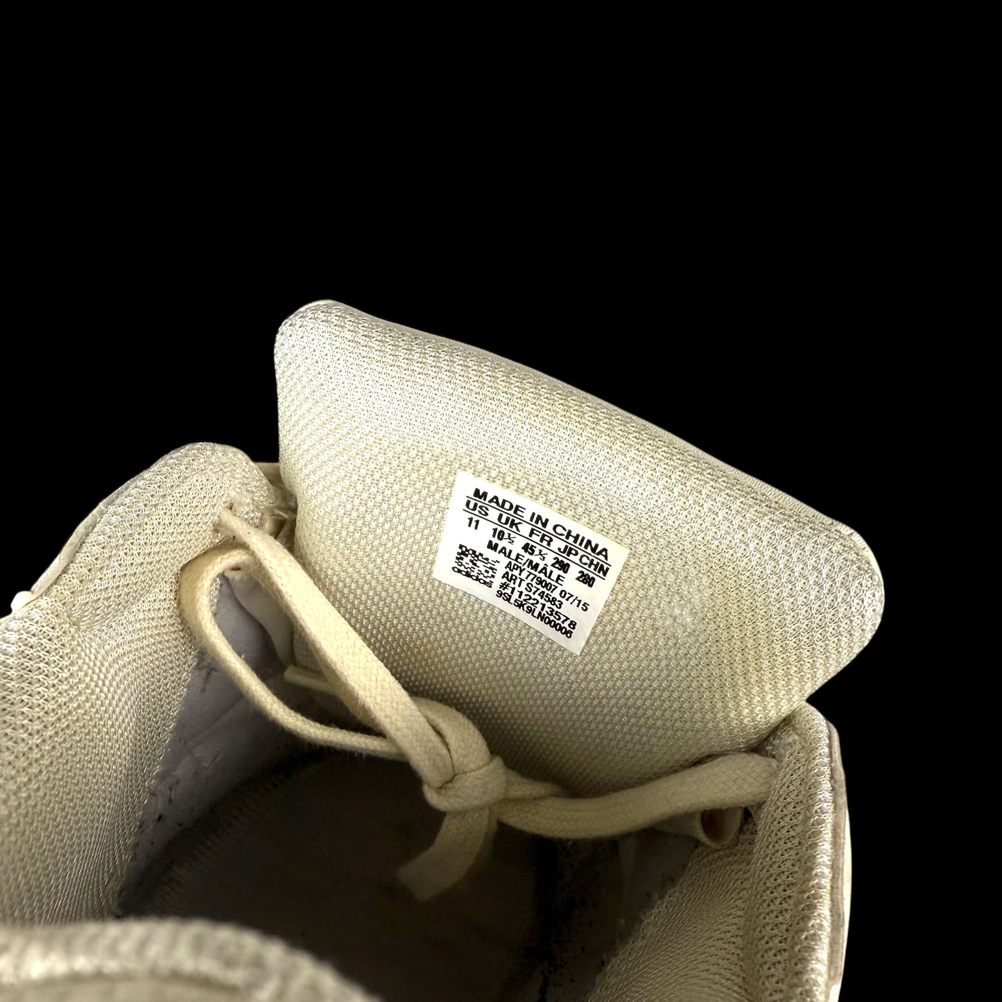 Adidas x Raf Simons AW15 Ozweego 2 Cream / Pink (US11/UK10.5/EU45)