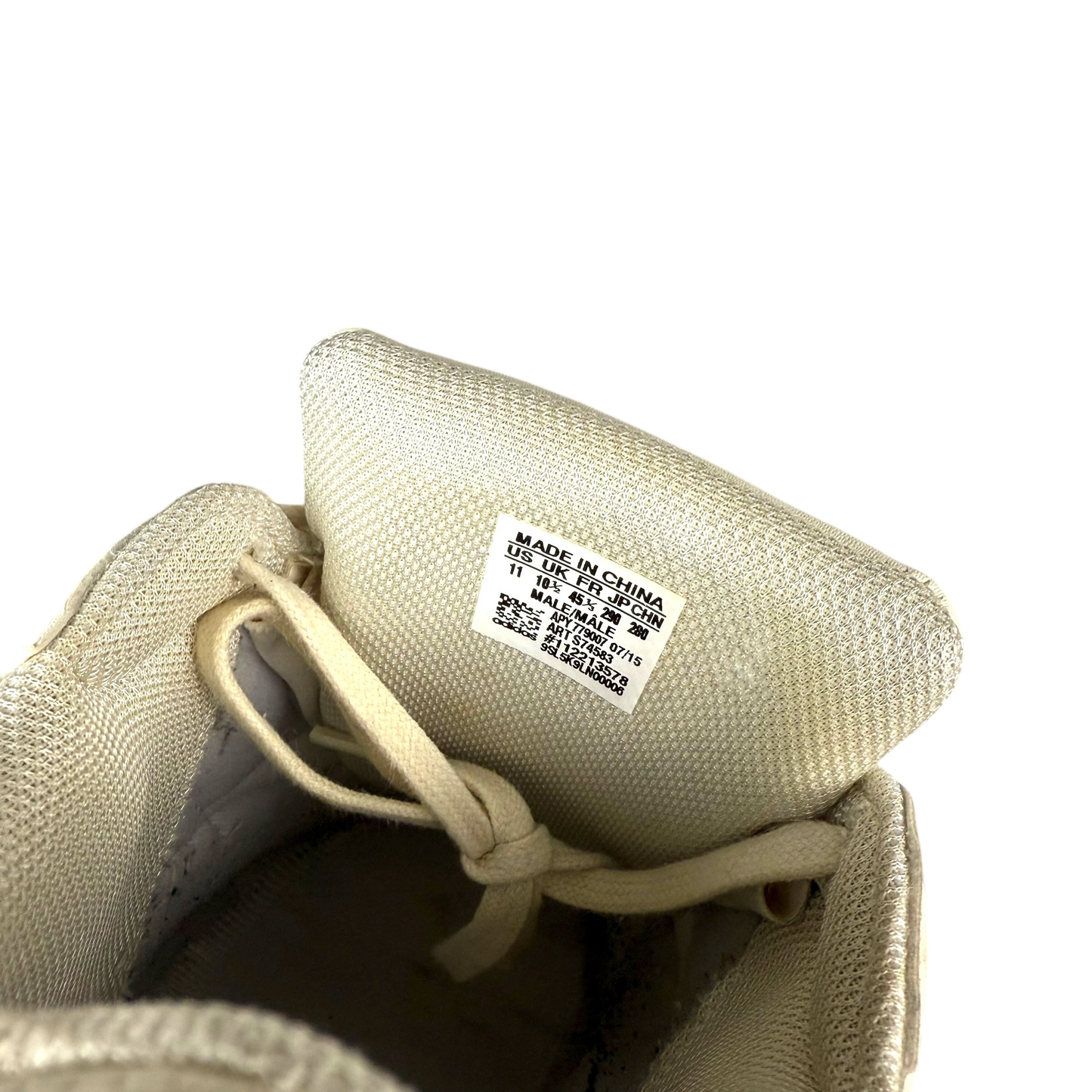 Adidas x Raf Simons AW15 Ozweego 2 Cream / Pink (US11/UK10.5/EU45)