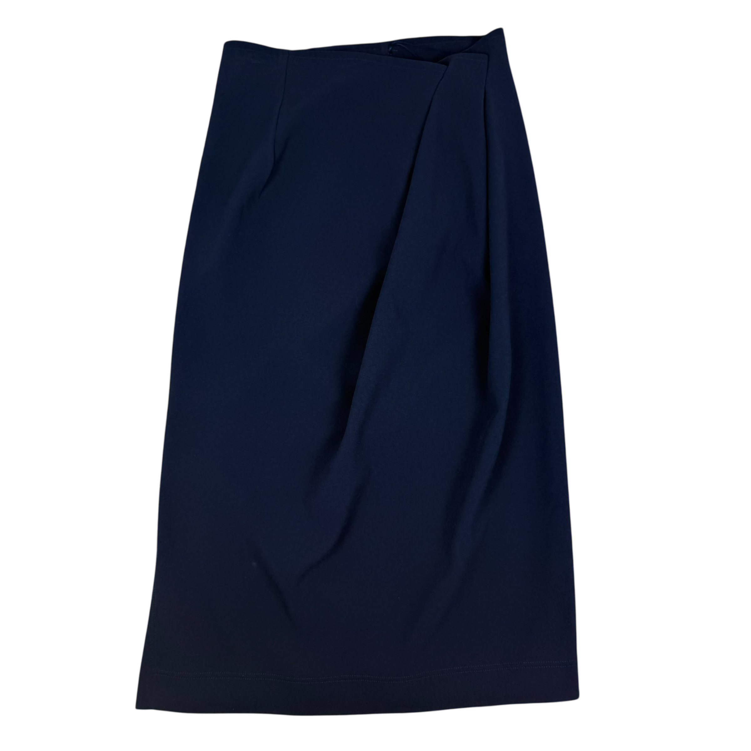Jil Sander Asymmetric Cutout Skirt Navy (Fits S womens)
