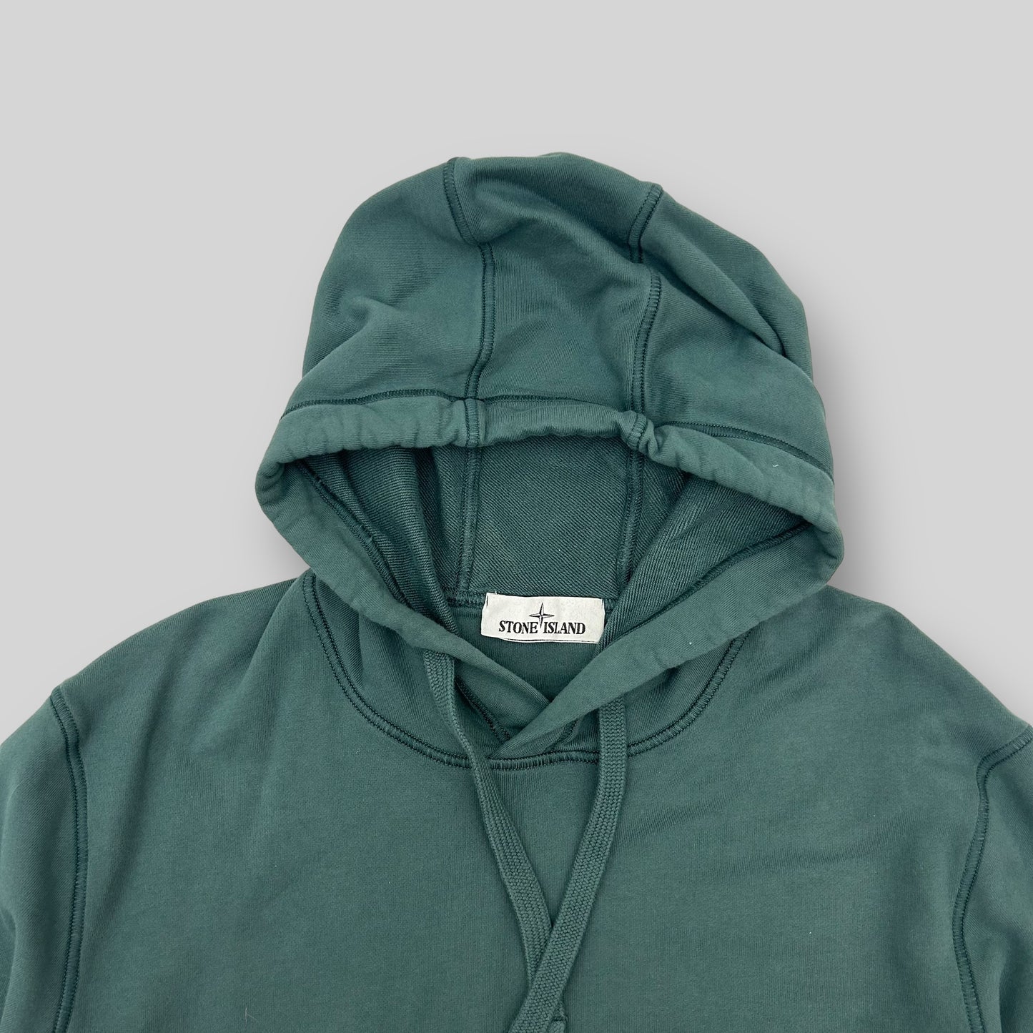 Stone Island Pullover Hoodie Petrol Green (Fits L/XL)